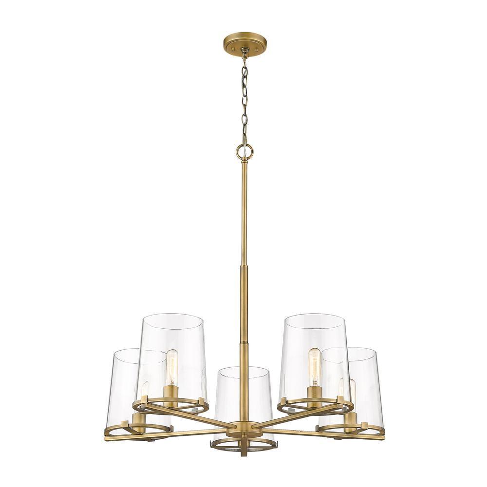Z-Lite Callista 1 - Light Pendant in  Rubbed Brass