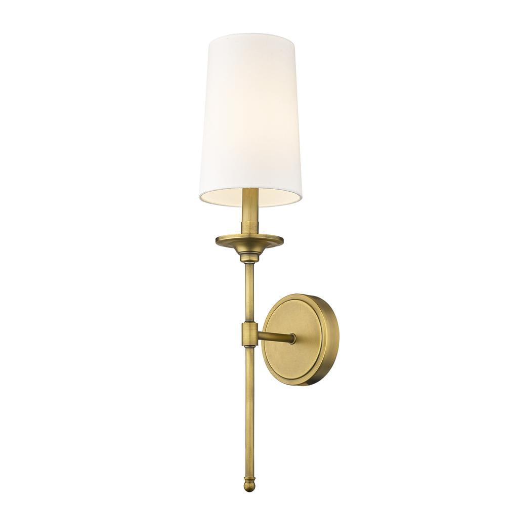 Z-Lite Emily 1 - Light Wall Light in  Rubbed Brass