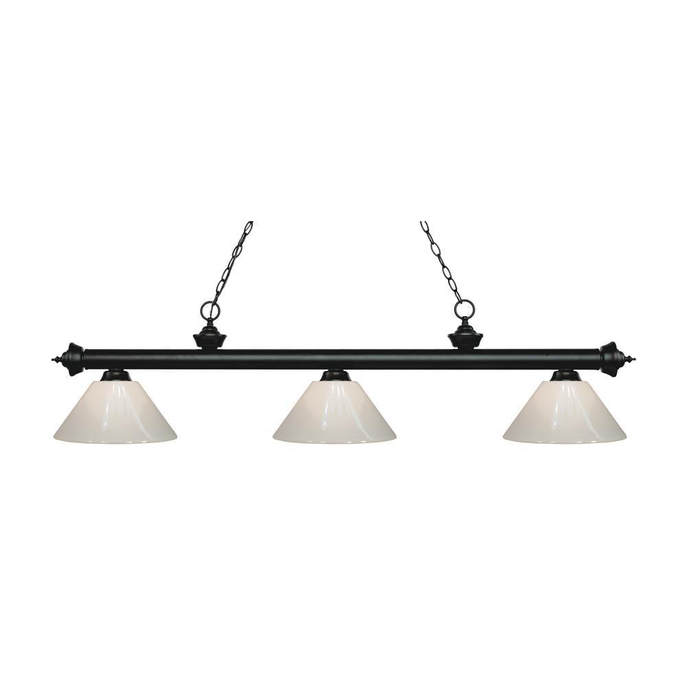 Z-Lite Kendall 4 - Light Chandelier in  Matte Black