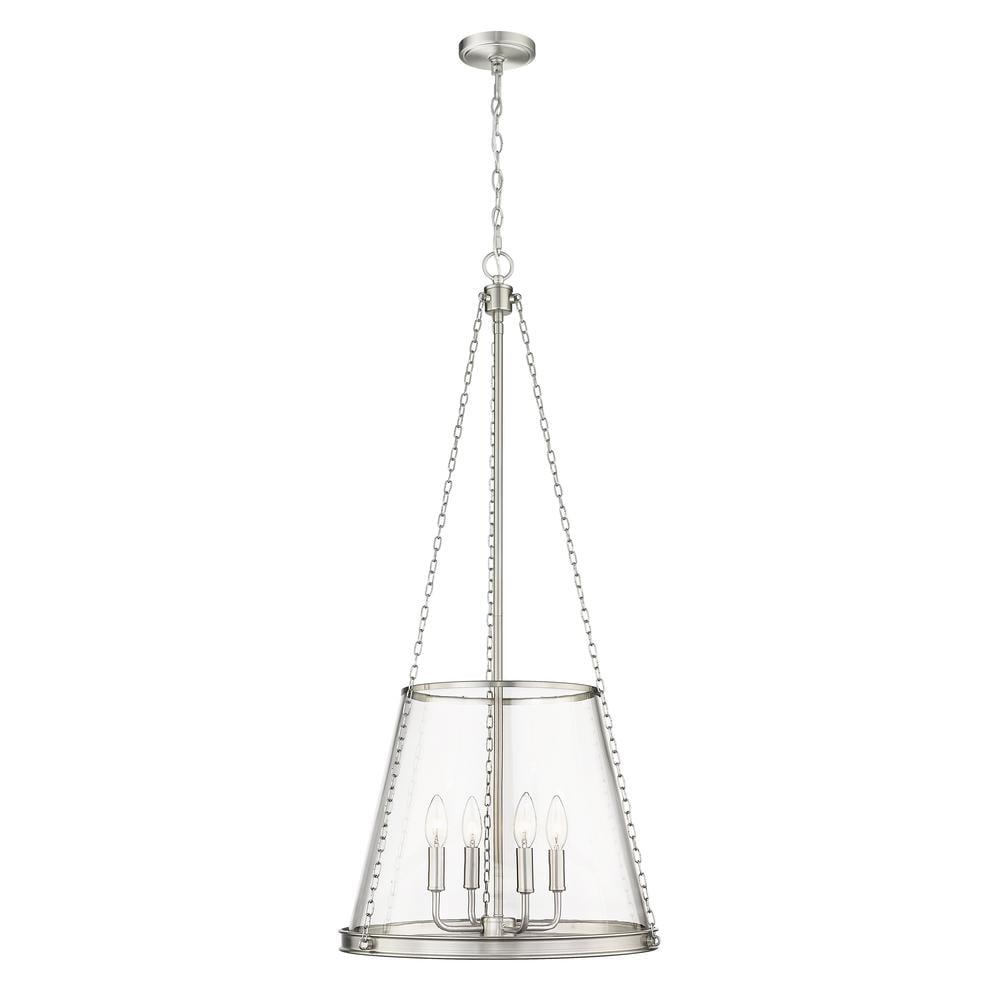 Z-Lite Prescott 4 - Light Pendant in  Brushed Nickel