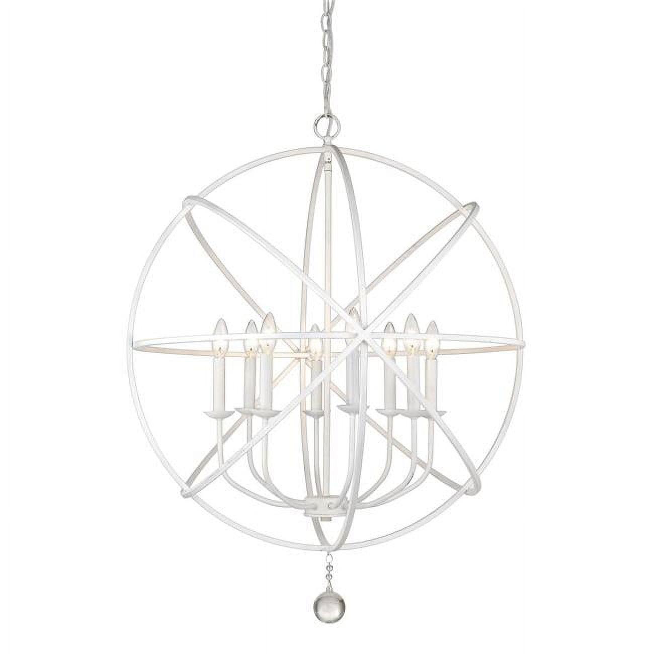 Z-Lite - Tull - 8 Light Chandelier in Shabby Chic Style - 30 Inches Wide by