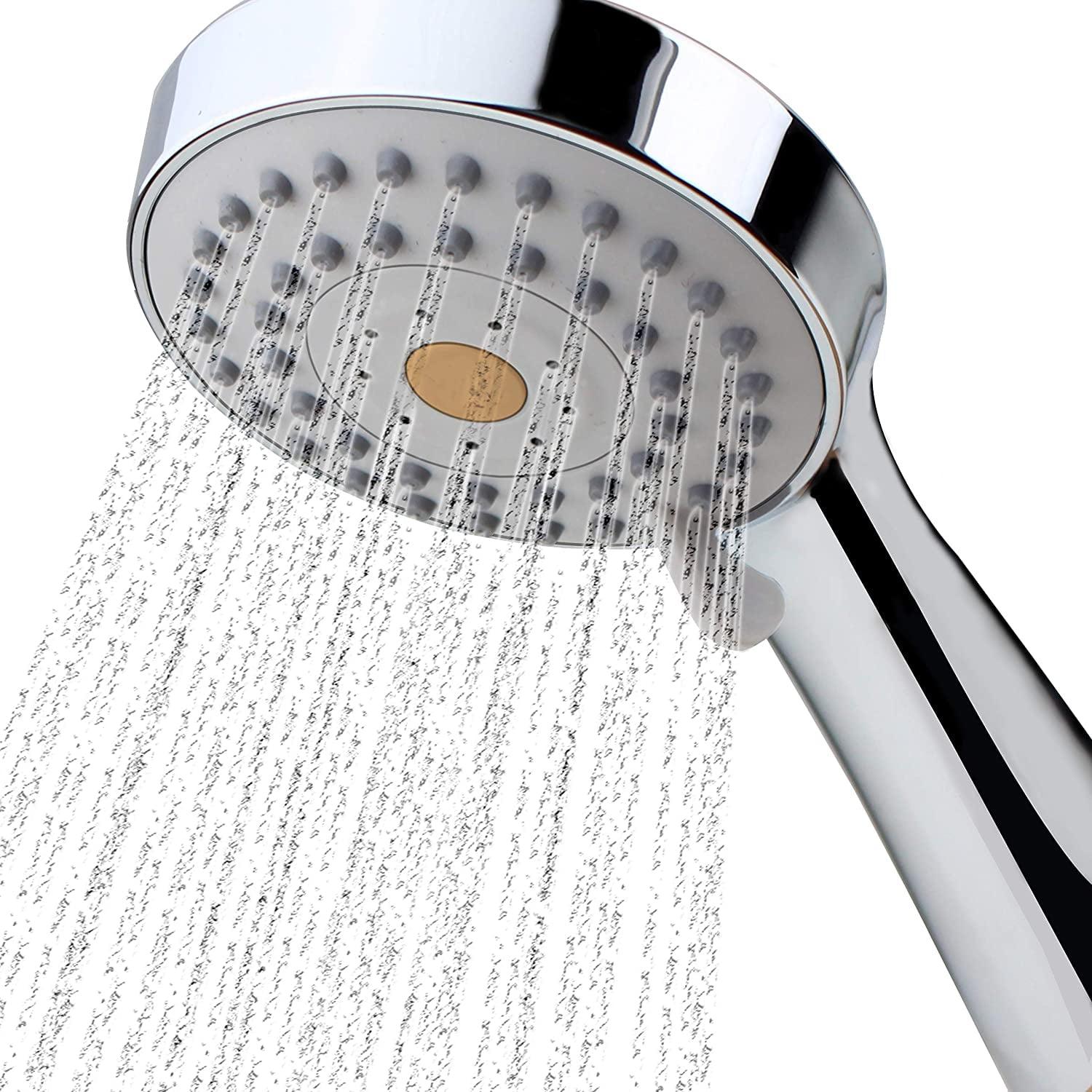 High Pressure Chrome Handheld Shower Head with Multi-functions