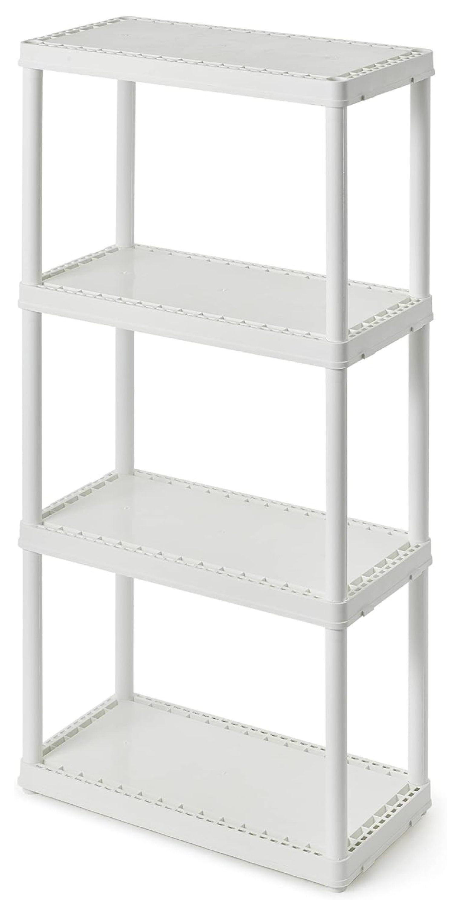 White 4-Shelf Kids Storage Organizer