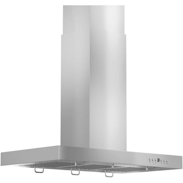 ZLINE 30 in. Convertible Vent Isl& Mount Range Hood in Stainless Steel (KE2i-30)