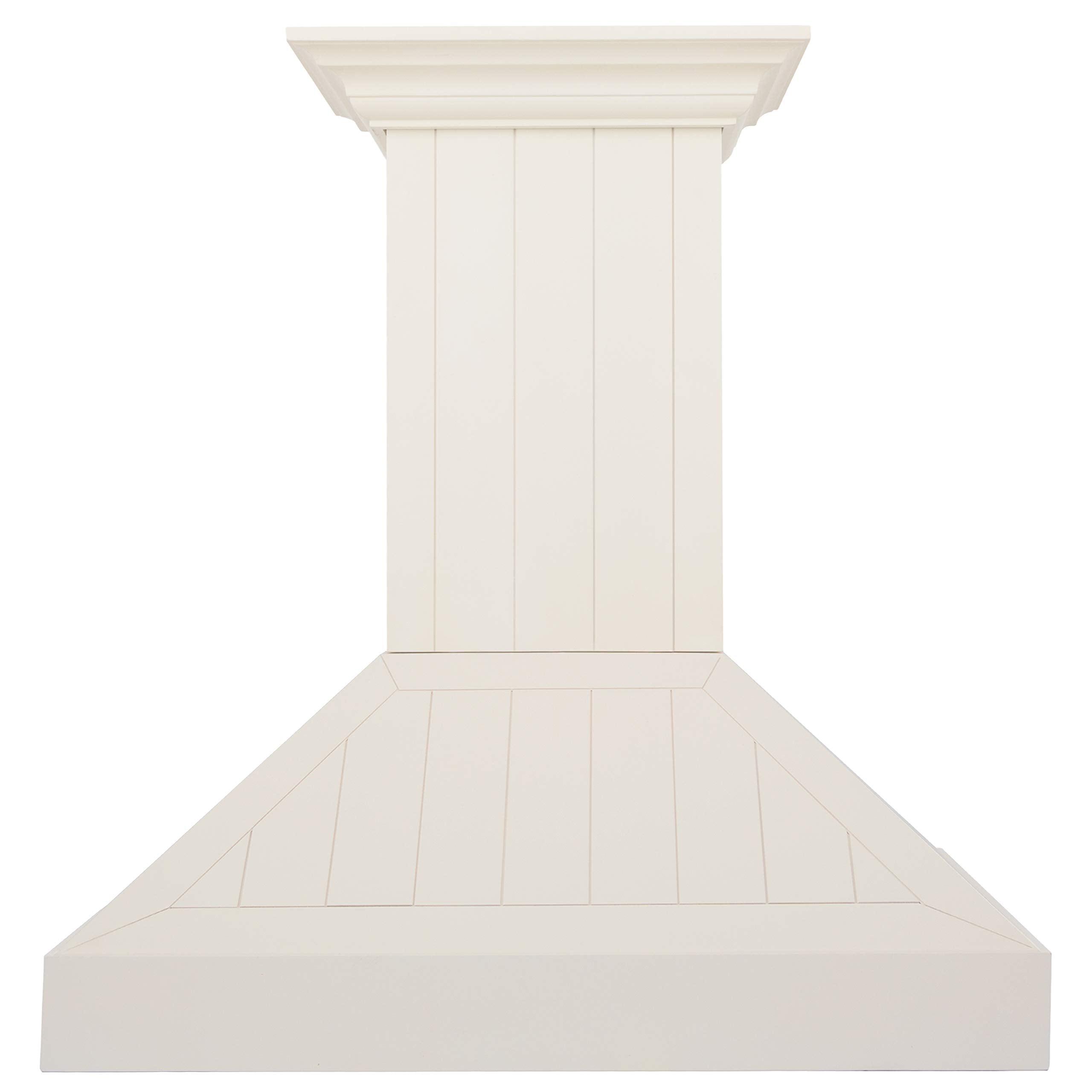ZLINE 30 in. Convertible Vent Wooden Wall Mount Range Hood in Antigua & Walnut