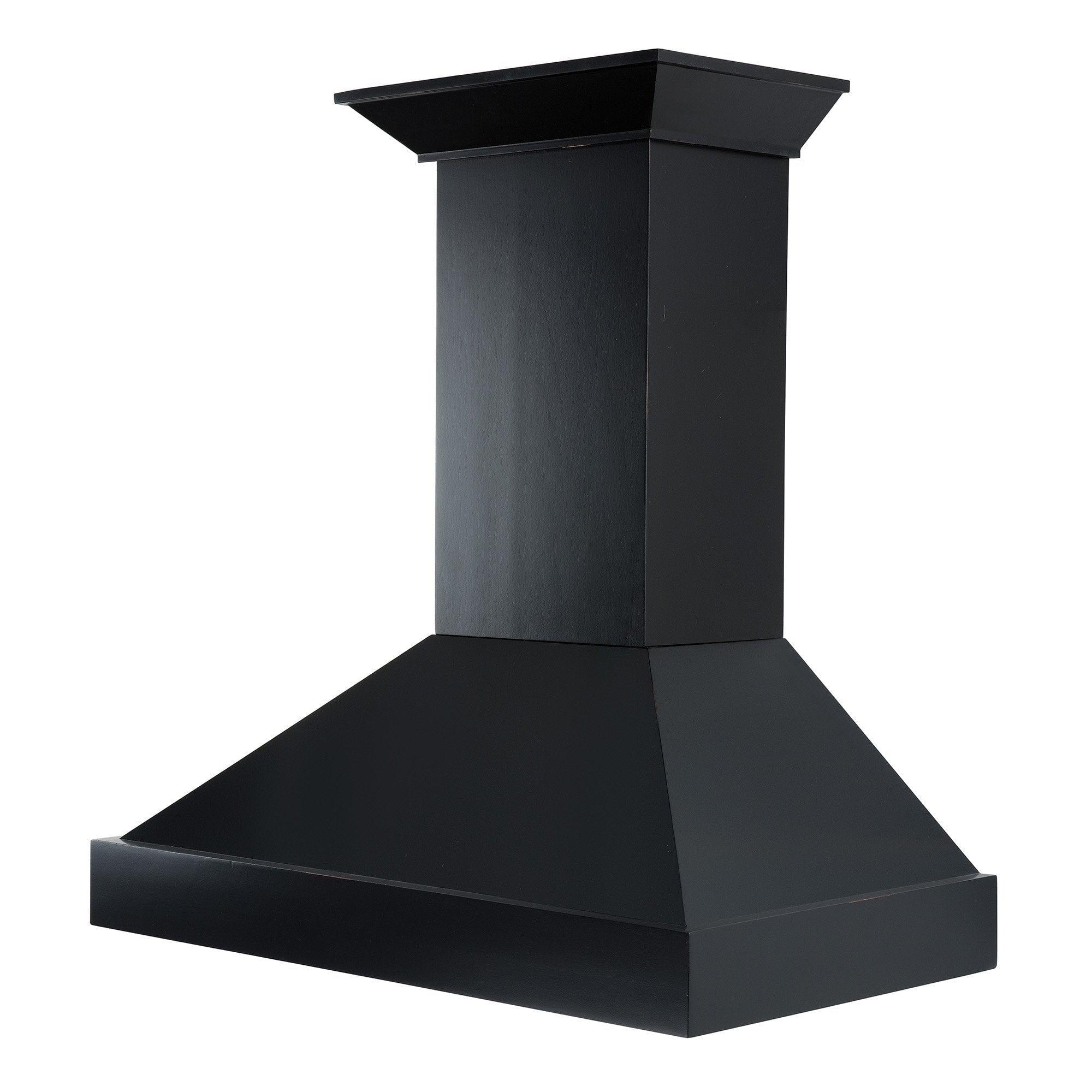 ZLINE 30 in. Convertible Vent Wooden Wall Mount Range Hood in Antigua & Walnut
