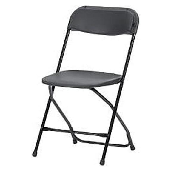 ZOWN Premium Commercial Plastic Stacking, Indoor/Outdoor Folding Chair