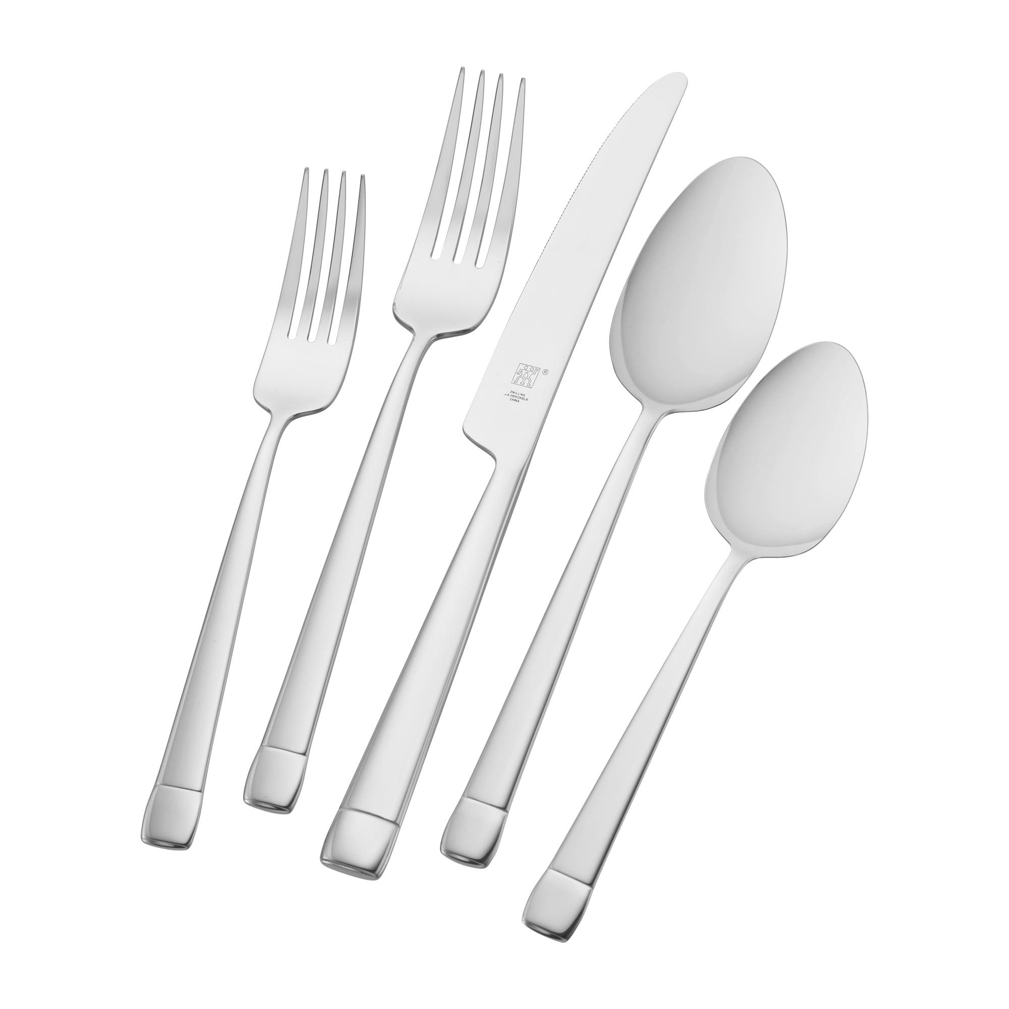 Bellamar 20-Piece Stainless Steel Flatware Set with Wrapped Accent