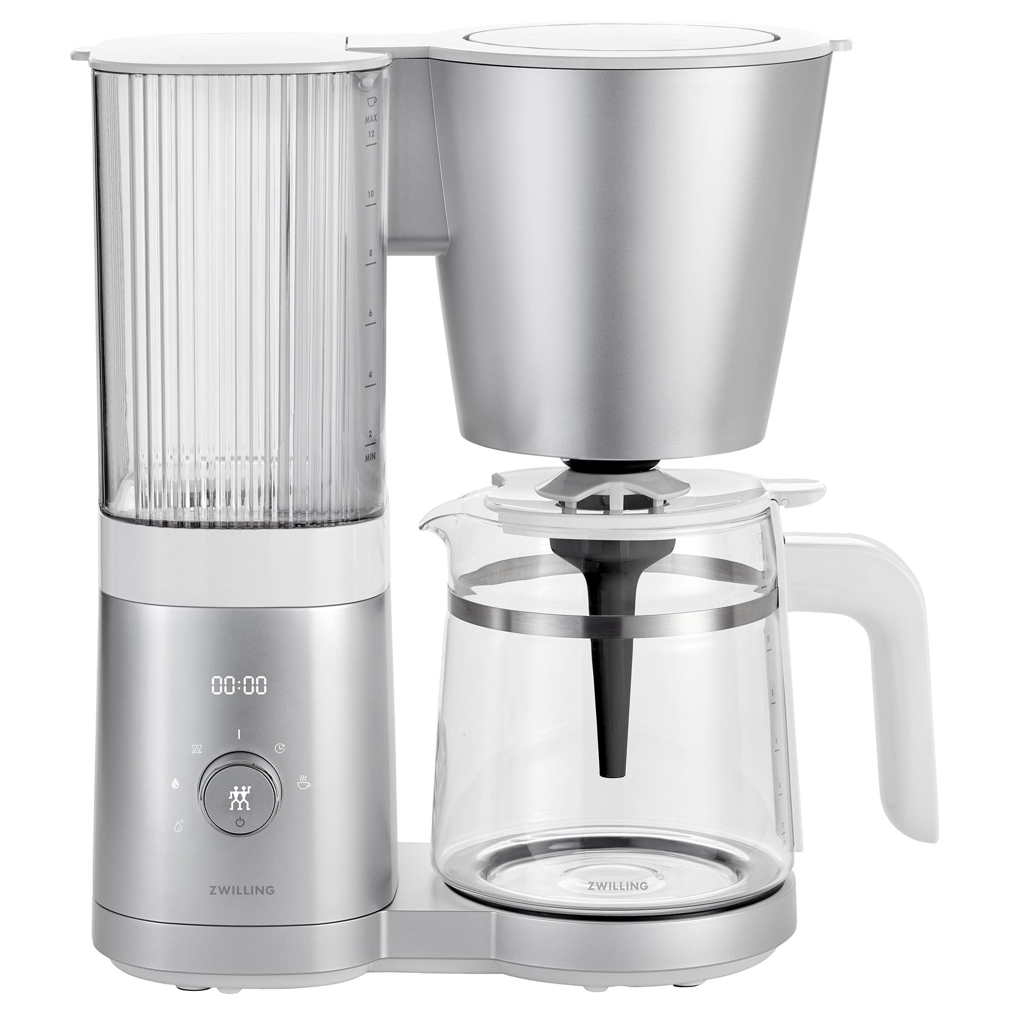 ZWILLING ® Enfinigy Silver Glass 12-Cup Coffee Maker