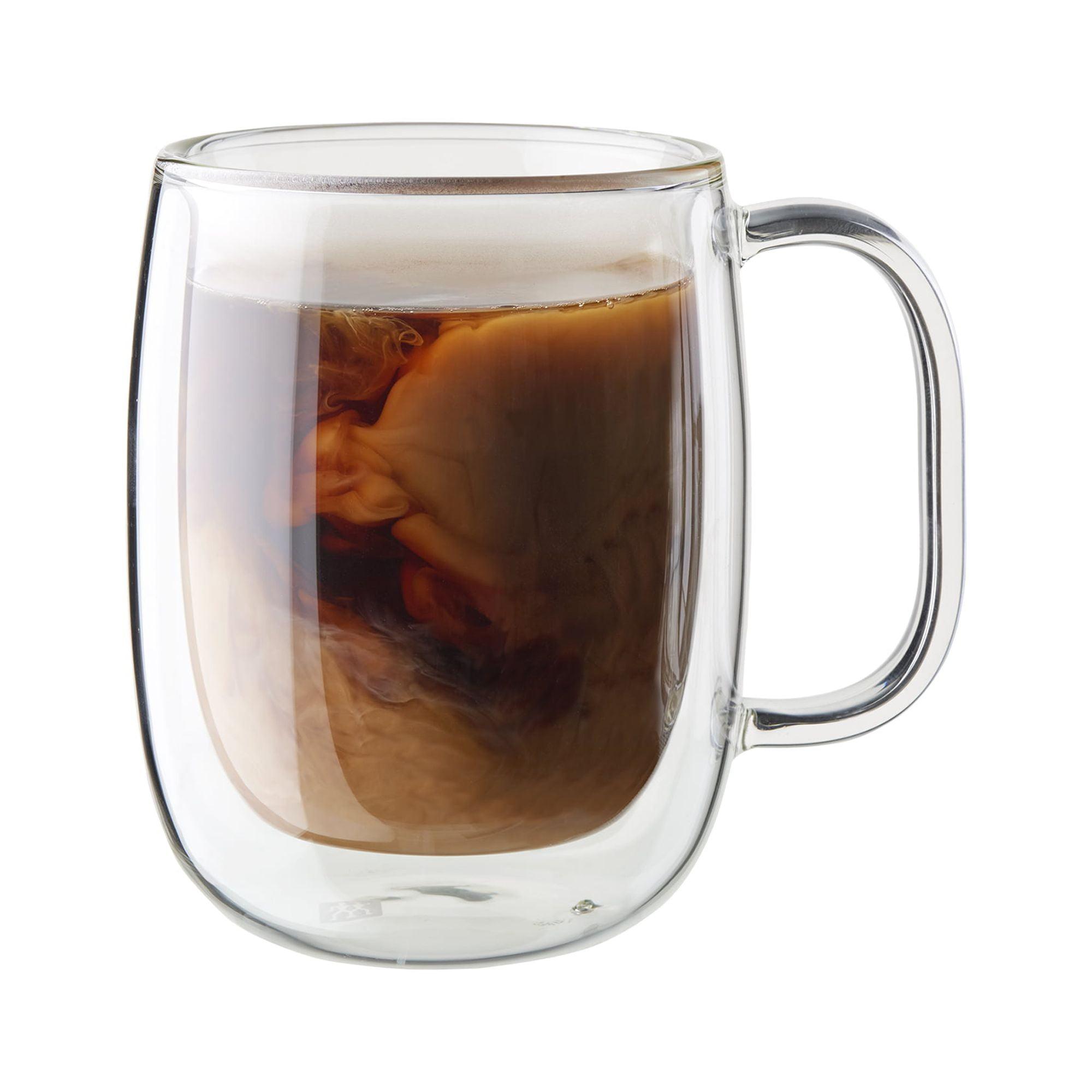 ZWILLING Sorrento Plus 2-pc Double-Wall Glass Coffee Mug Set