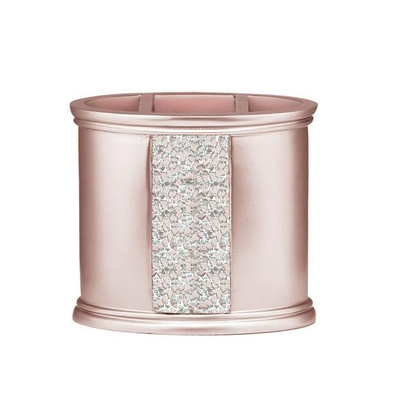Bath Blush Sinatra Bath Decor Accessories, Premium, Durable, Acrylic Resin, Eco-Friendly Toothbrush Holder (4"H x 5"W x 1"D)