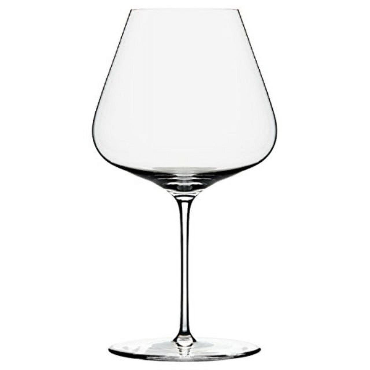 Zalto 9-Inch Clear Crystal Burgundy Wine Glass