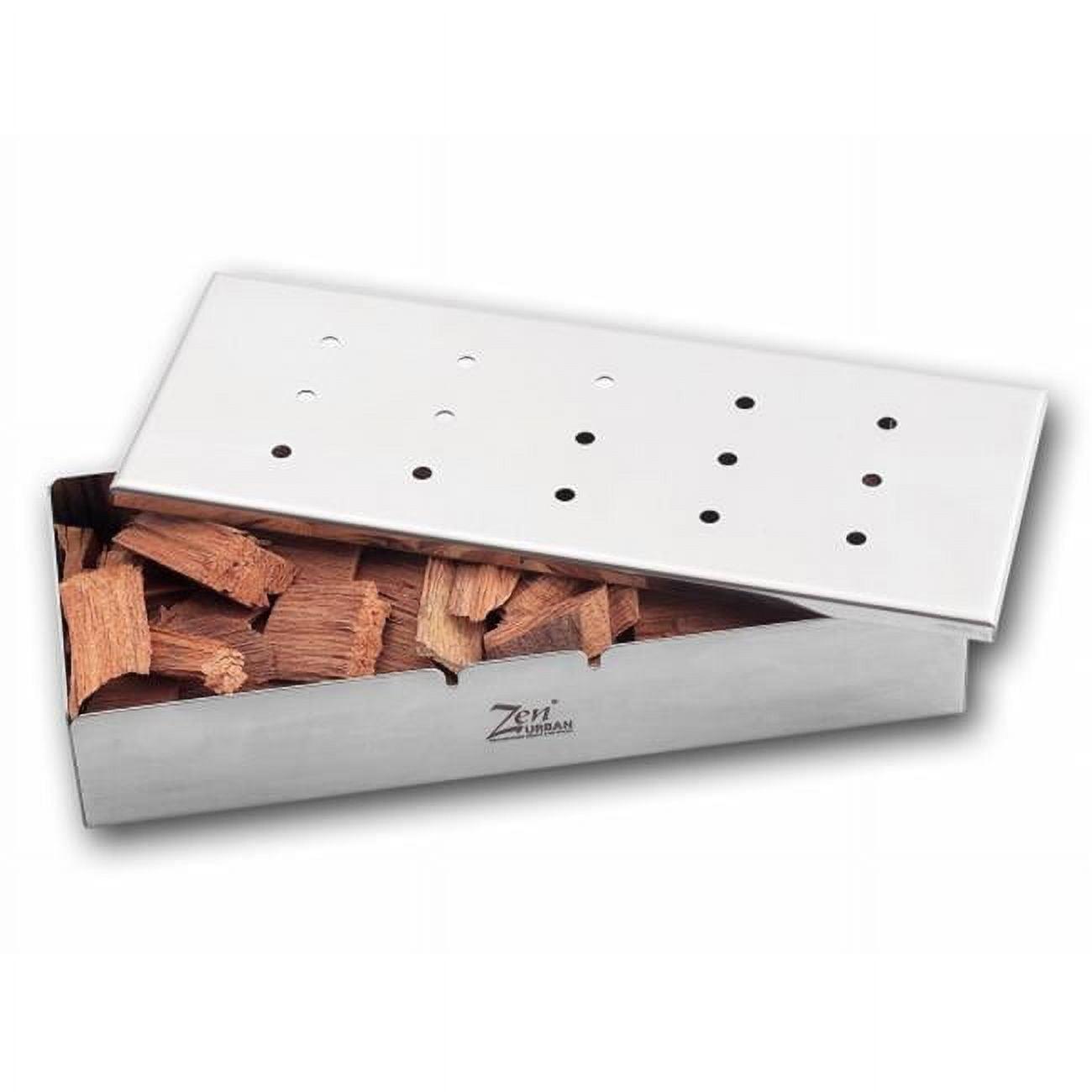 Stainless Steel Wood Chip Smoker Box for Grills