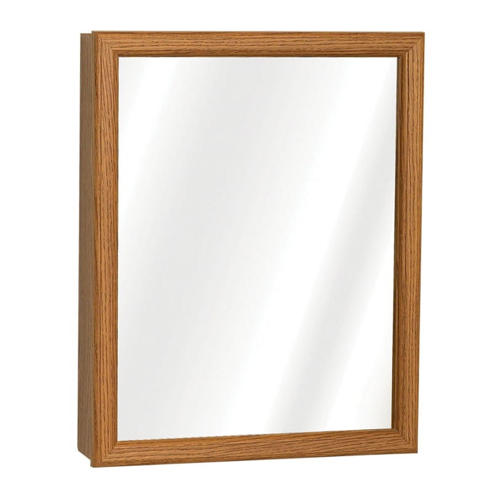 Zenith Products 19.25 in. H X 15.5 in. W X 4.5 in. D Rectangle Medicine Cabinet/Mirror