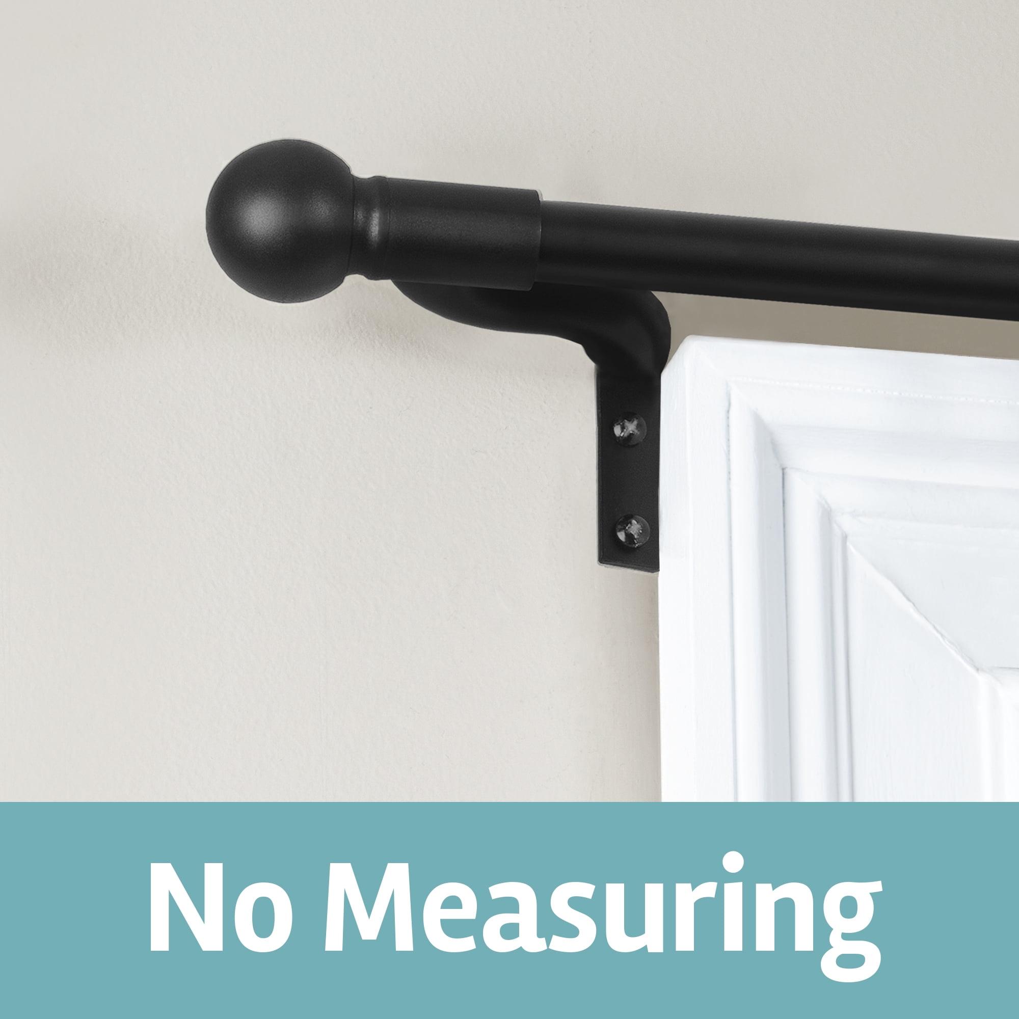 Doan Adjustable Single Curtain Rod