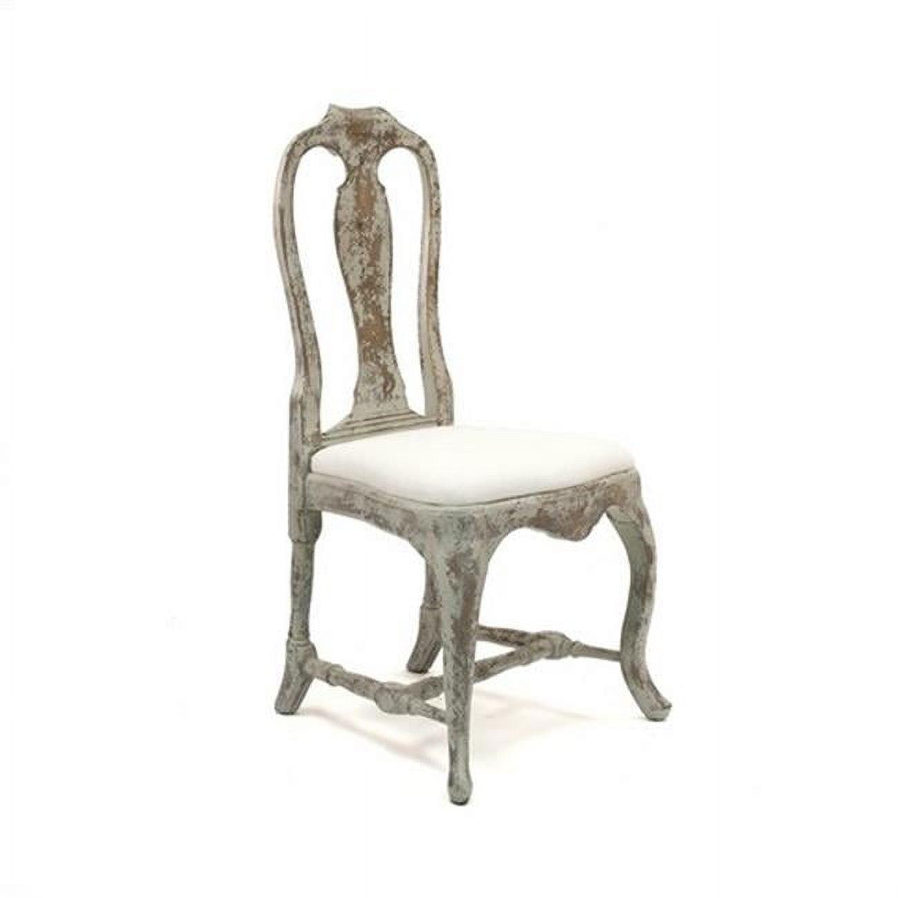 Provence Tufted Linen Upholstered Side Chair