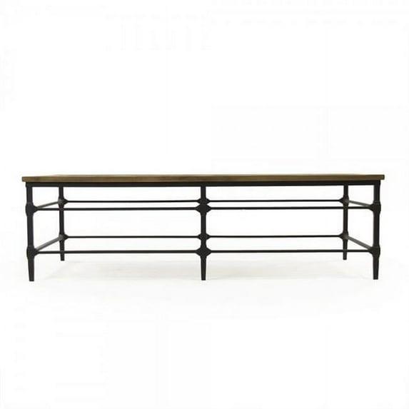Aveline Solid Wood Top Coffee Table