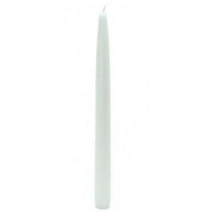 12-Inch Brown Flameless Scented Taper Candles, Set of 12