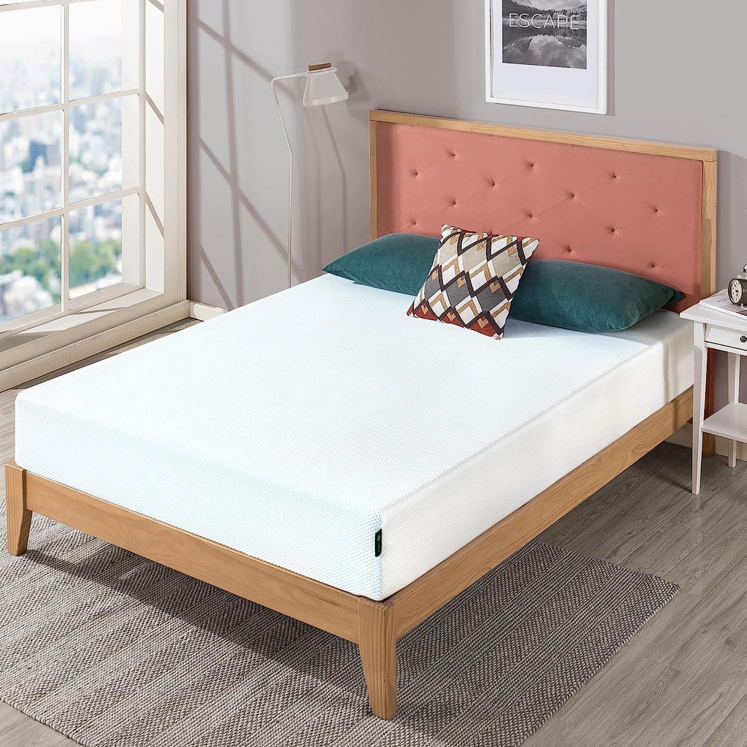 Zinus 10" Green Tea Cooling Gel Memory Foam Mattress / Pressure Relieving / Bed-in-a-Box, Full