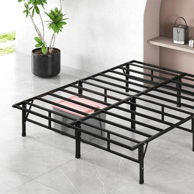 Zinus 14" Metal SmartBase Compack Mattress Foundation, Bed Frame, King