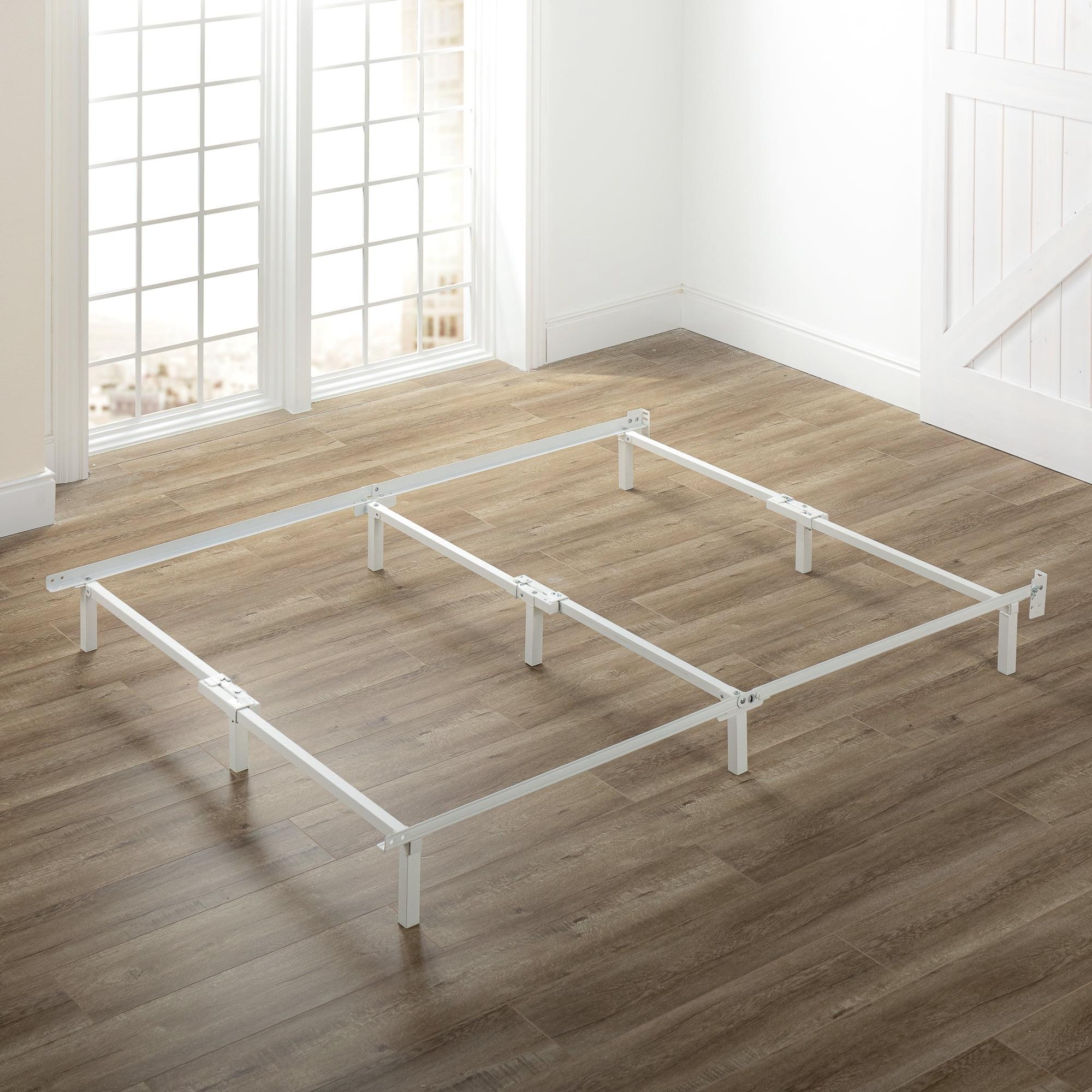 7" Compack Metal Bed Frame White - Zinus