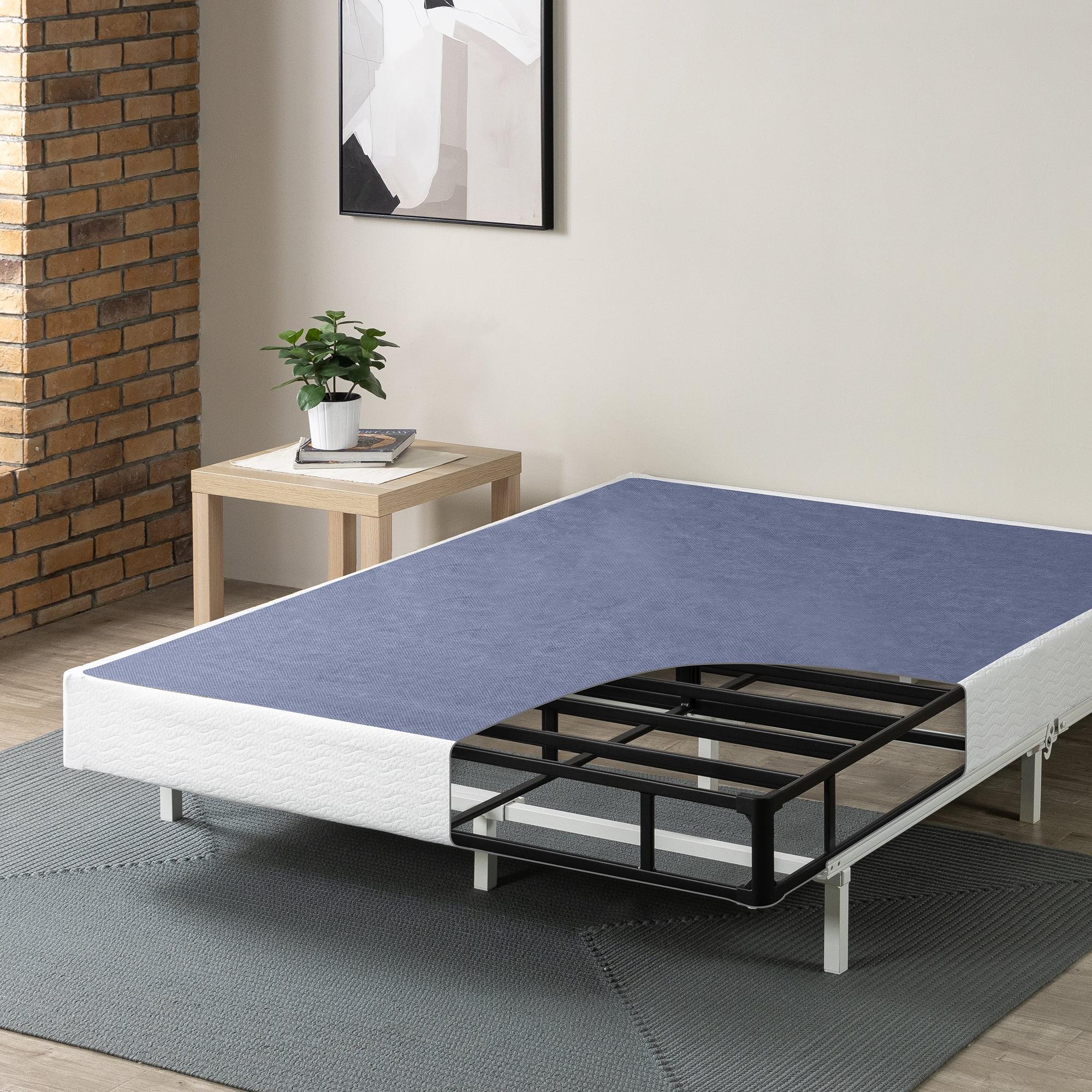Twin 7" Metal Smart BoxSpring Mattress Base with Quick Assembly Purple - Zinus