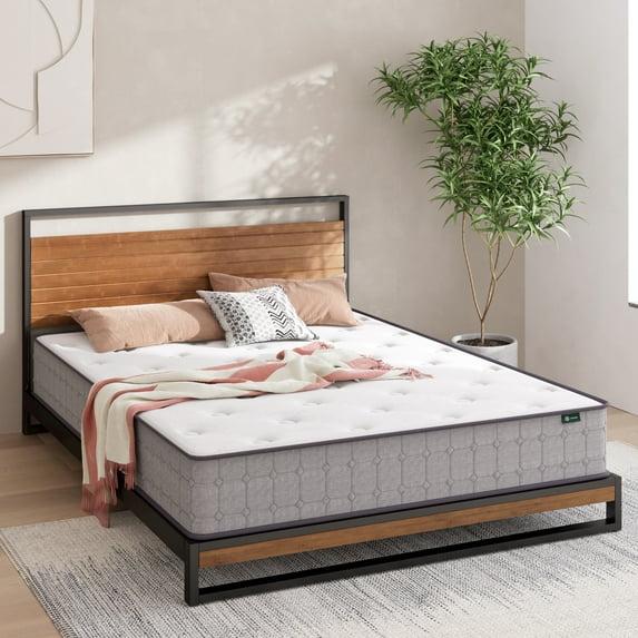 Zinus Zinus 8” Medium Comfort Support Cooling Gel Hybrid Mattress