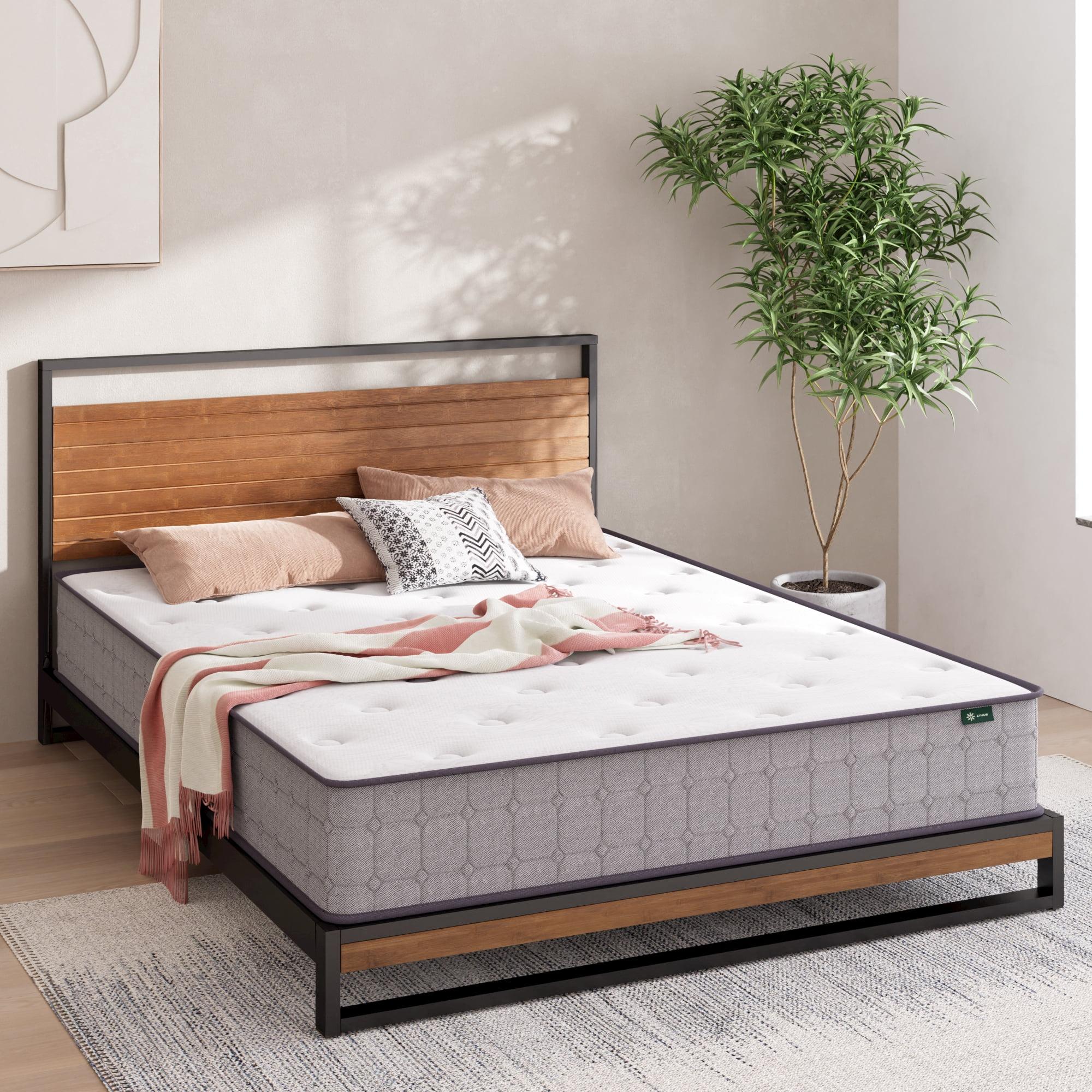 Alwyn Home Eduarda Home 10" Medium Cooling Gel Hybrid Mattress