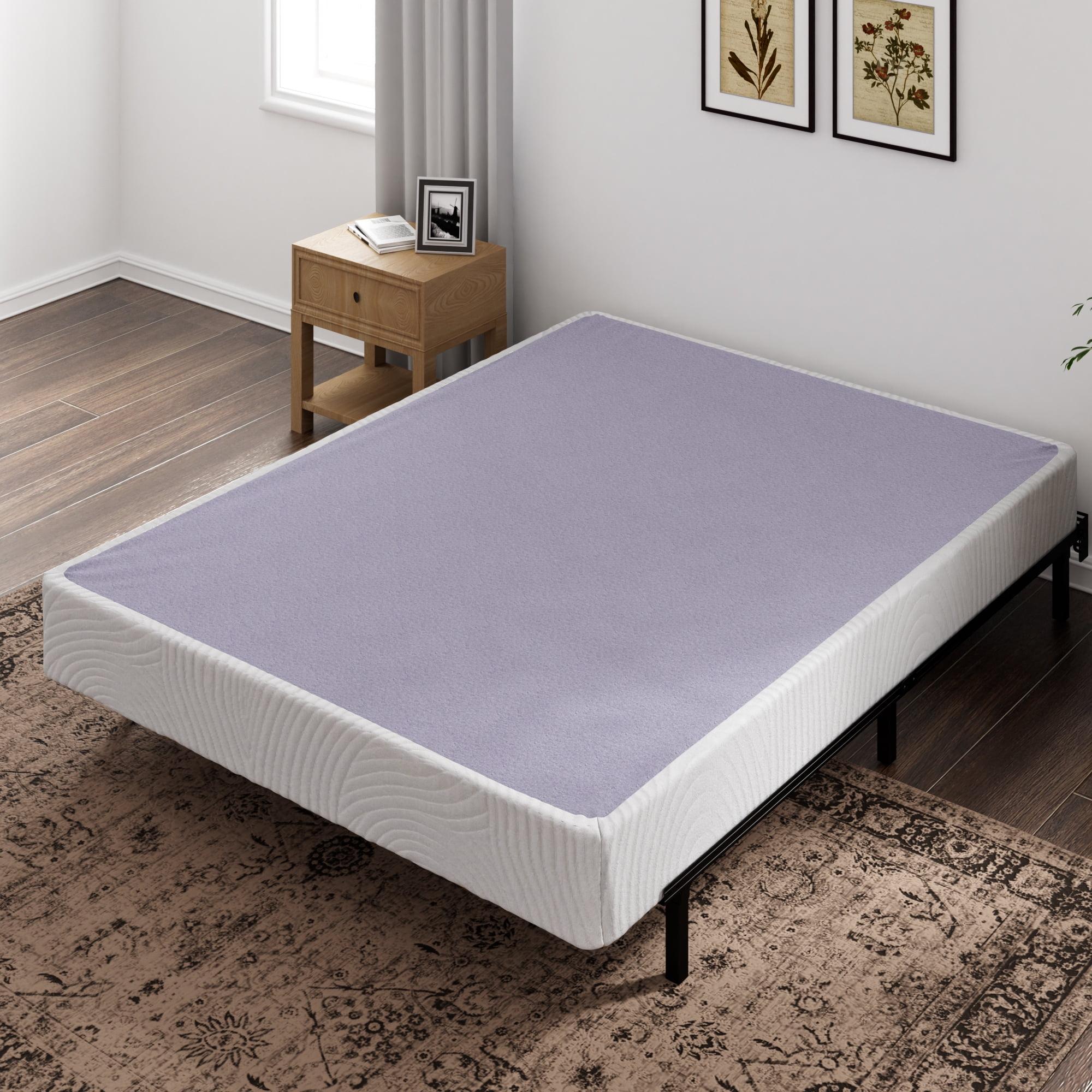 Full Size Bamboo and Wood Box Spring Mattress Foundation