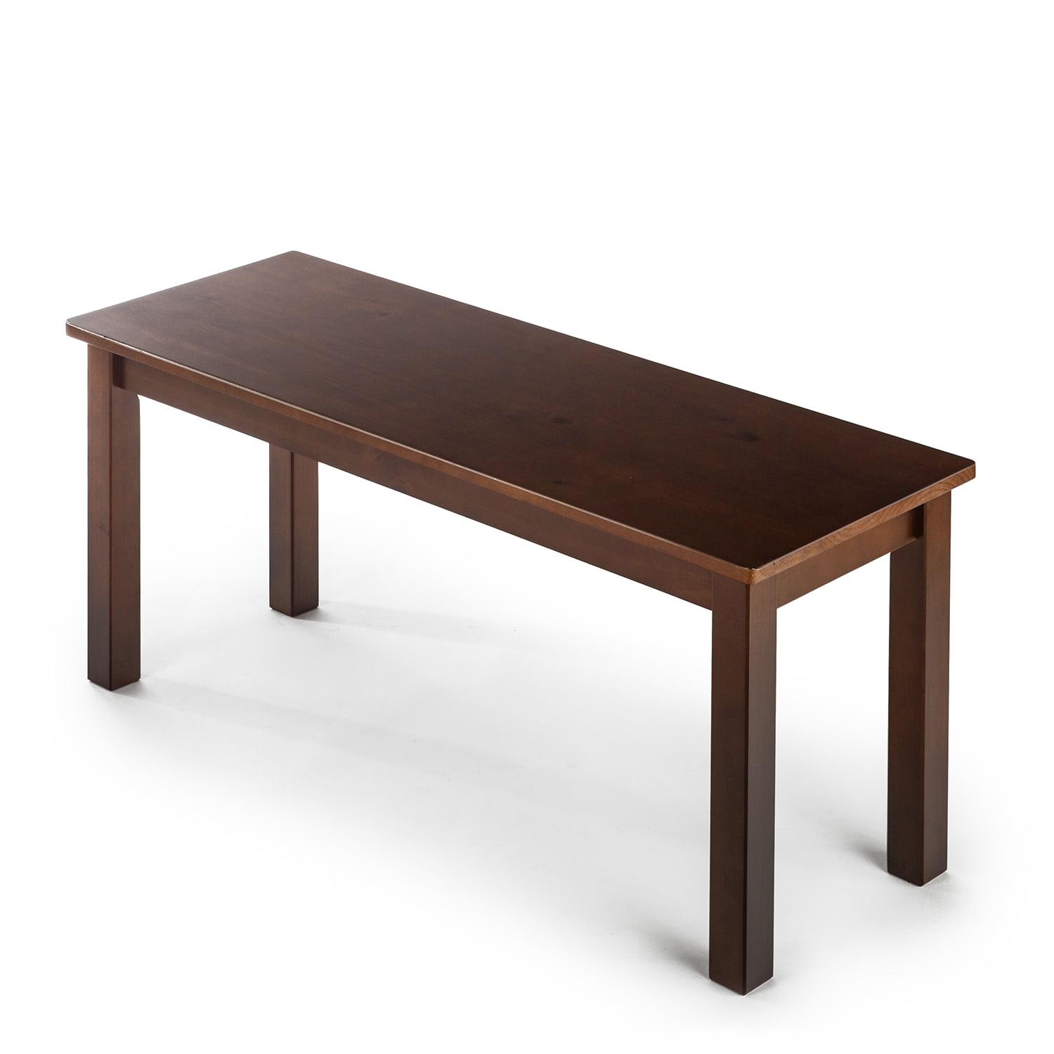 Juliet Espresso Solid Wood Dining Bench