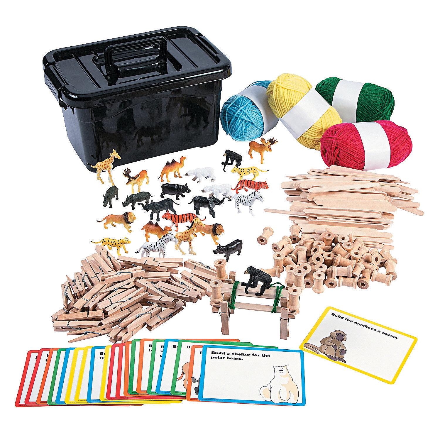 Zoo Challenge Stem Kit - Educational - 296 Pieces