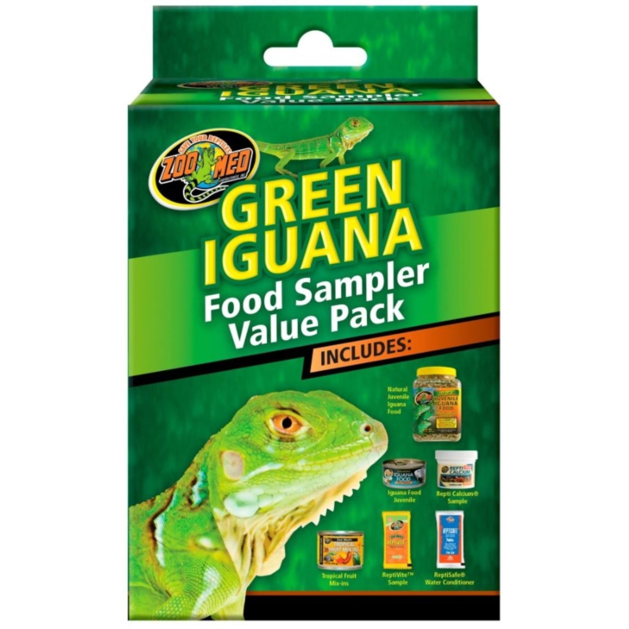 Green Iguana Food Sampler Value Pack with Supplements