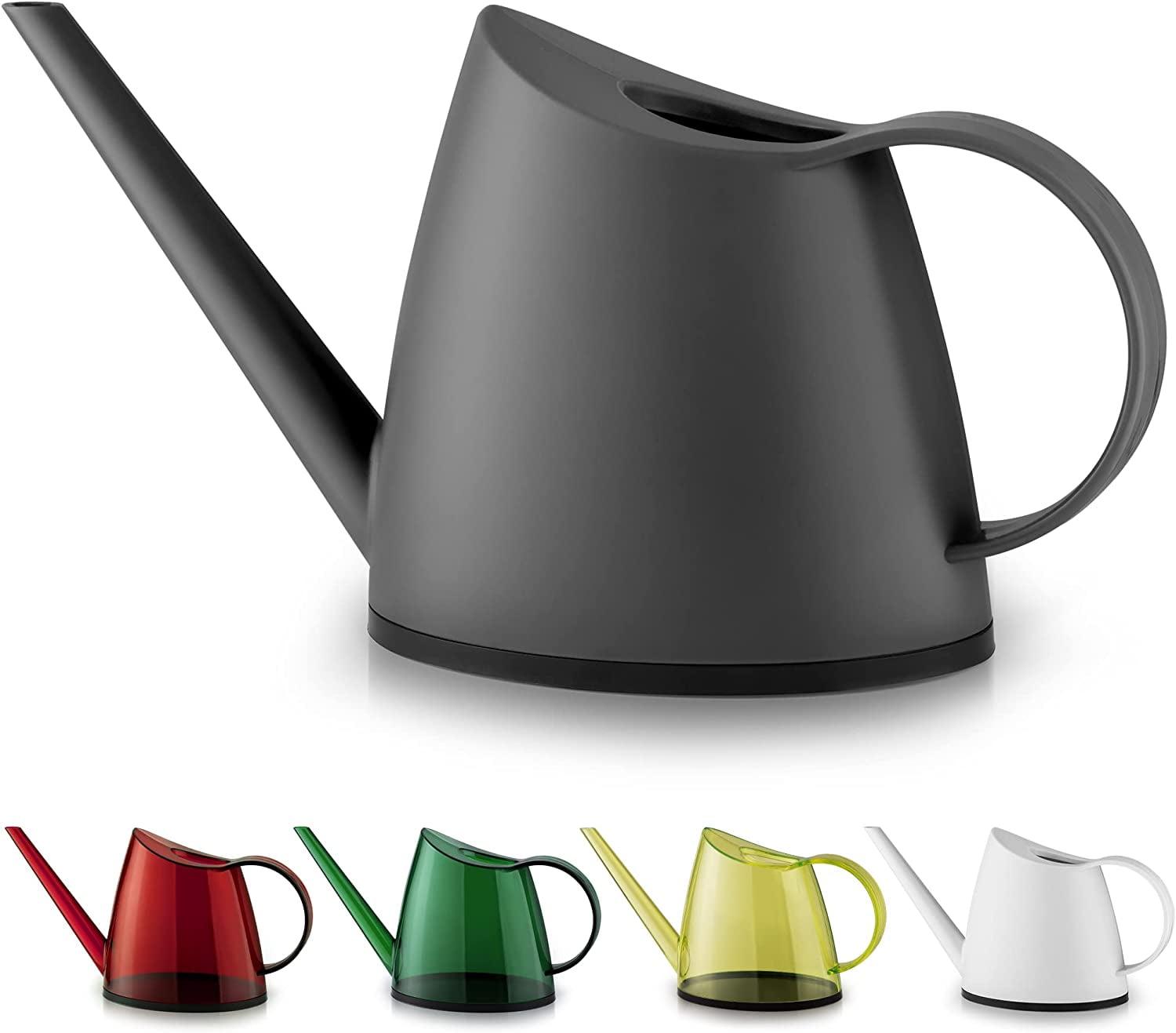 Zulay Kitchen Zulay Home Watering Can for Indoor Plants, Translucent Small Watering Cans, Long Spout Water Can for Outdoor, 1/3 Gallon 1.4L 47oz