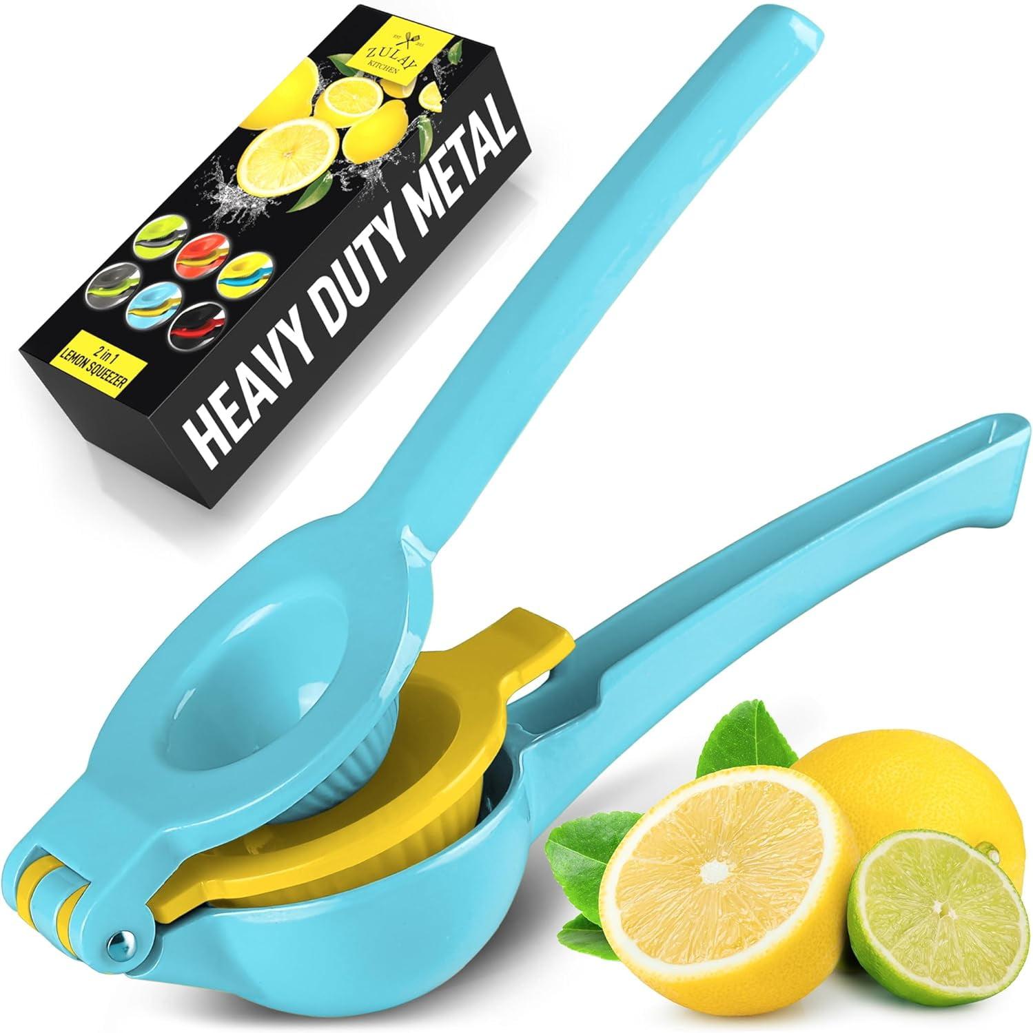 Zulay Kitchen Zulay Kitchen 2-in-1 Manual Lemon Squeezer Manual Juicer Citrus Press