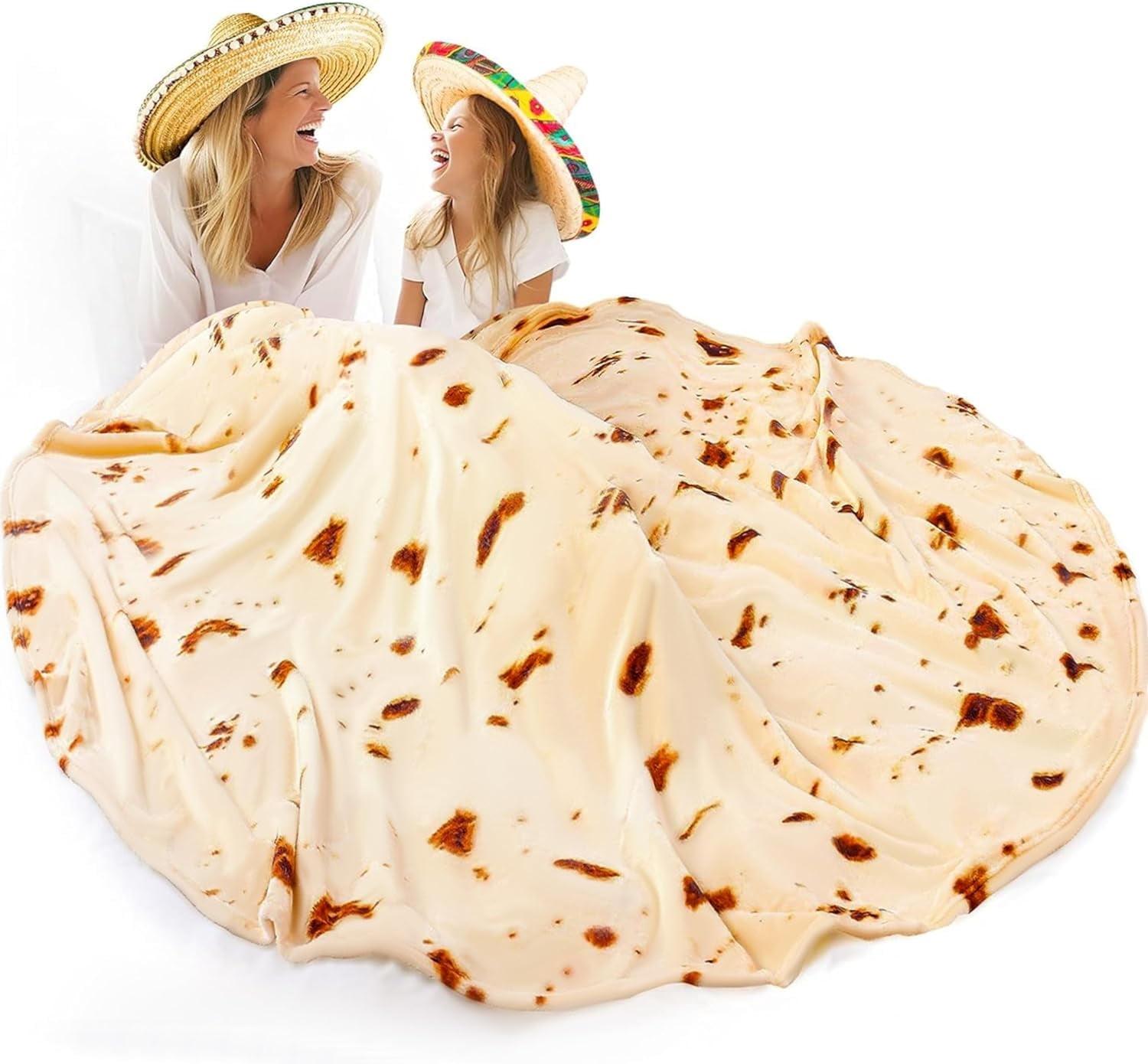 Zulay Kitchen Zulay Kitchen Tortilla Blanket Double Sided Polyester for Adult and Kids Machine Washable