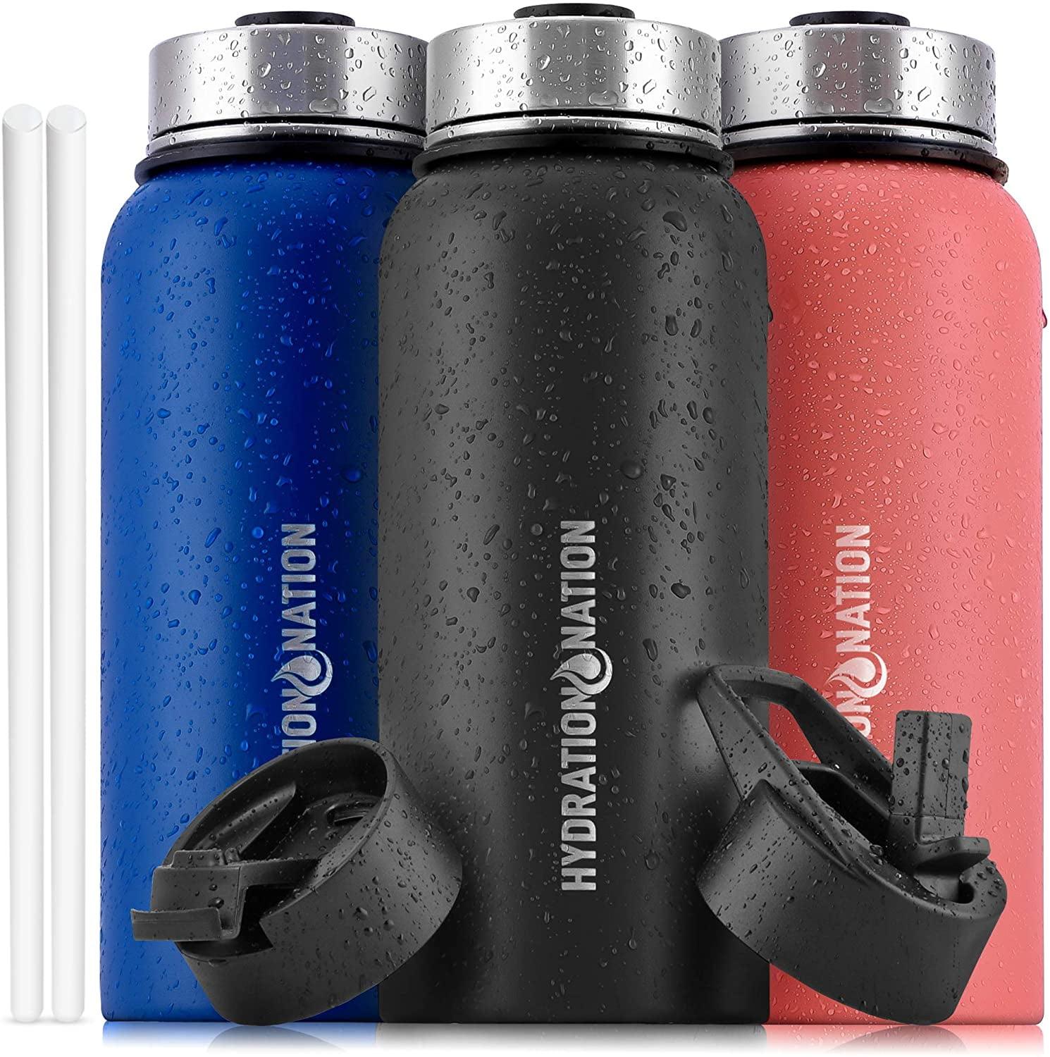 Zulay Kitchen Zulay Kitchen Stainless Steel Vacuum Insulated Water Bottle by Hydration Nation - 32 oz
