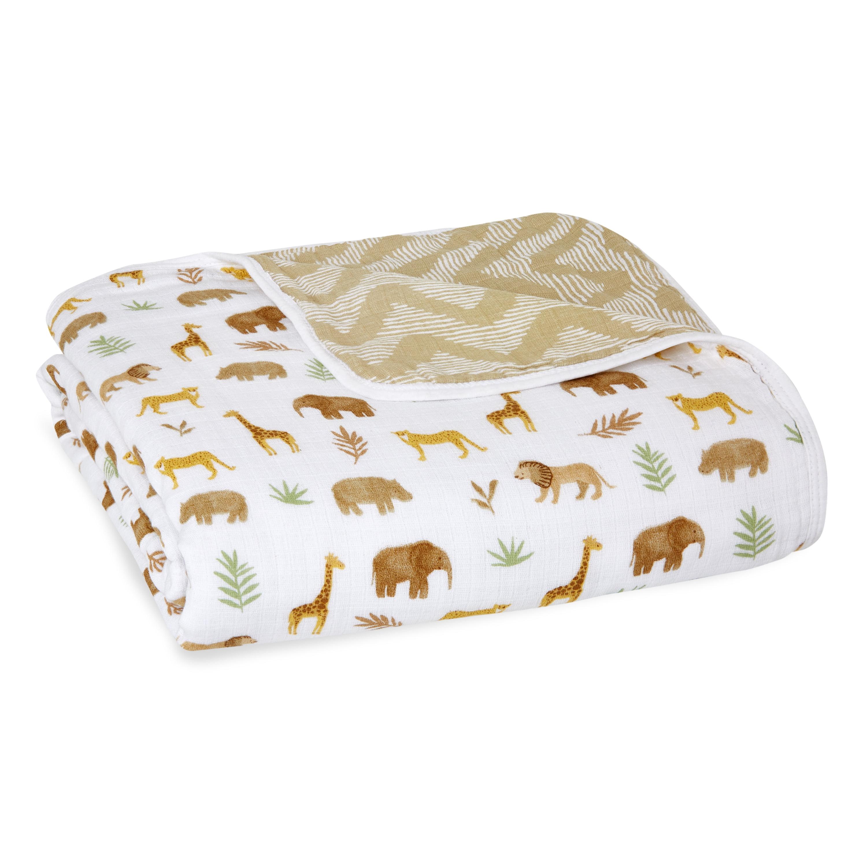 aden + anais essentials Muslin Baby Blanket - Tanzania