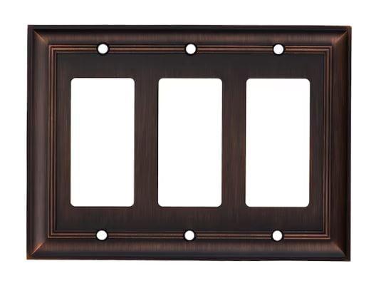 CKP Impressions 3 - Gang Rocker Standard Combination Wall Plate