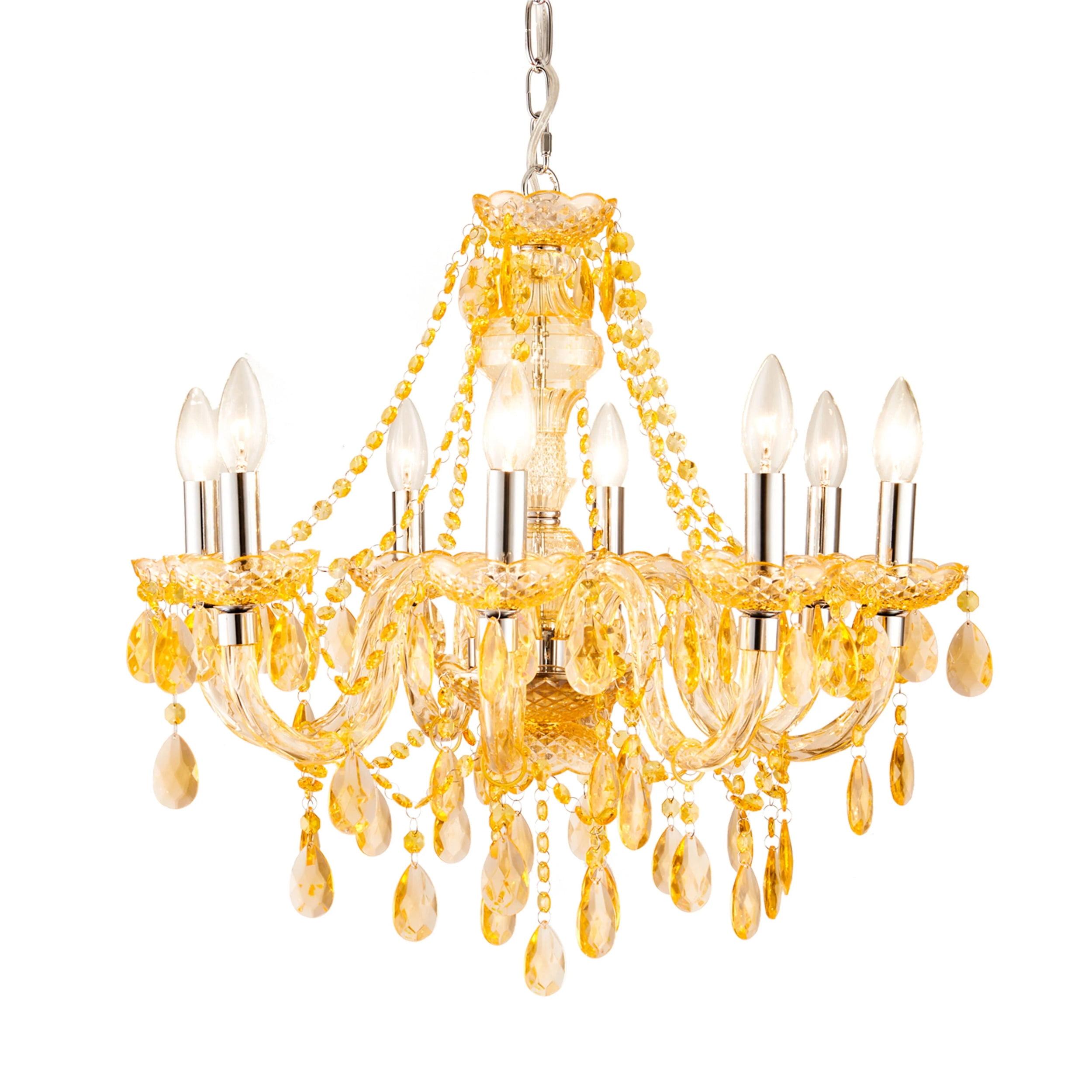 angelo:HOME Fulton Chandelier in 4 or 8 Light in Multiple Color-ways