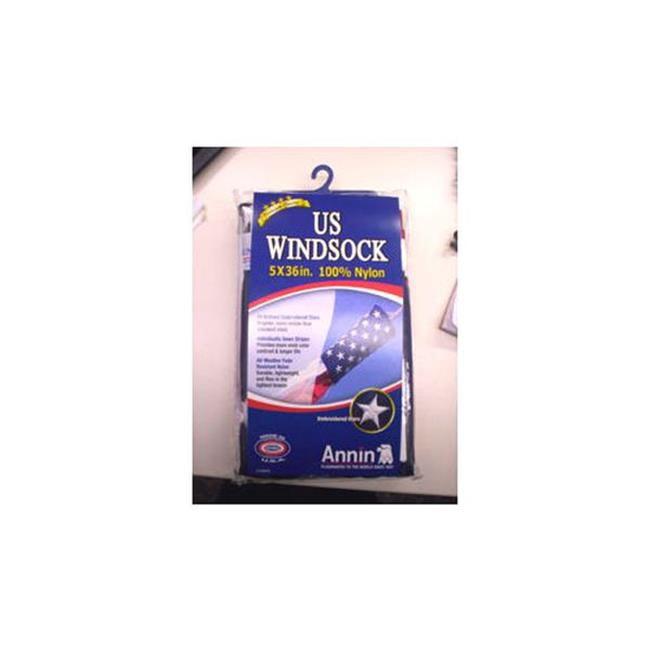 annin 50 star windsock 5 by 36 inches