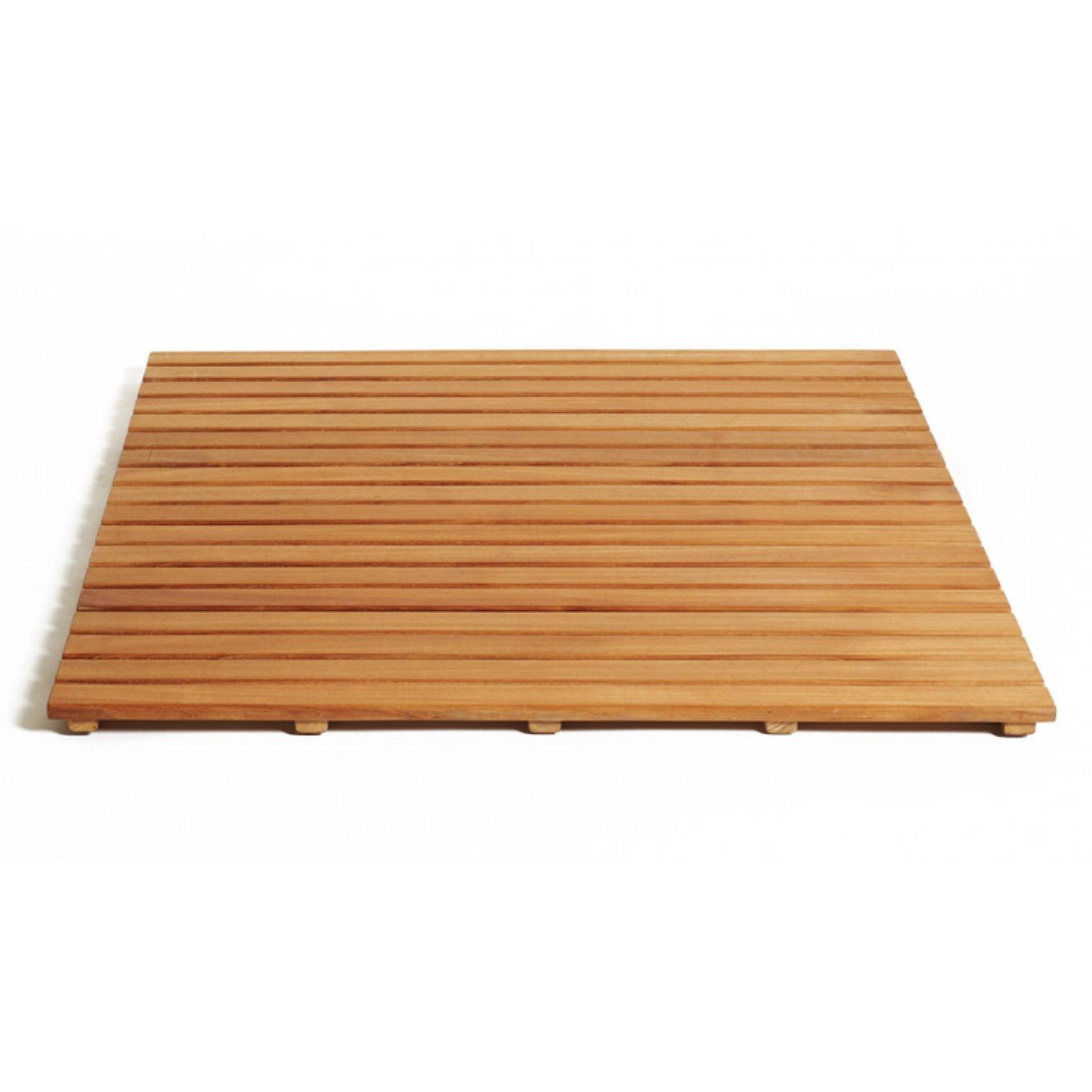 arb spateak mat 3636 teak shower mat