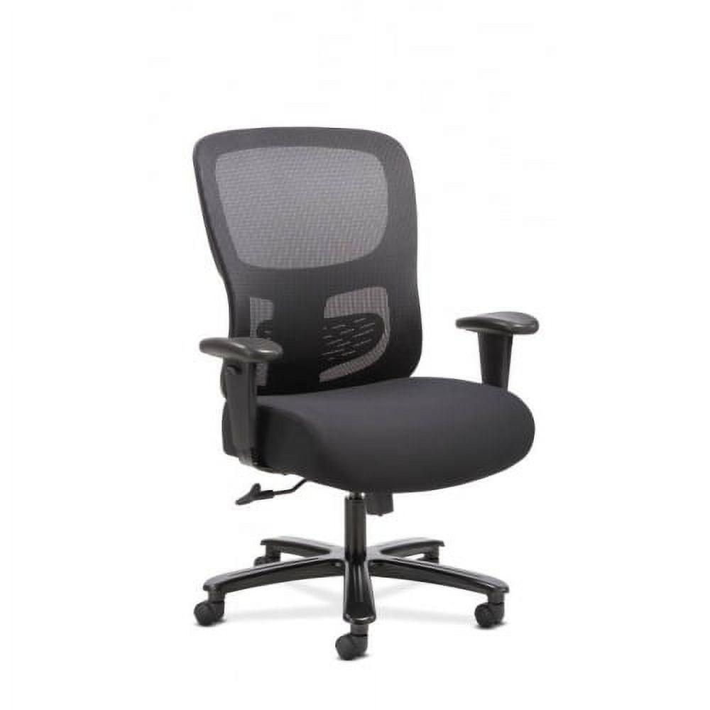 Sadie Black Mesh and Fabric Big and Tall Executive Chair