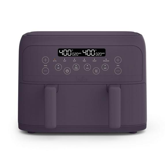 bella 4qt TriZone Air Fryer Plum