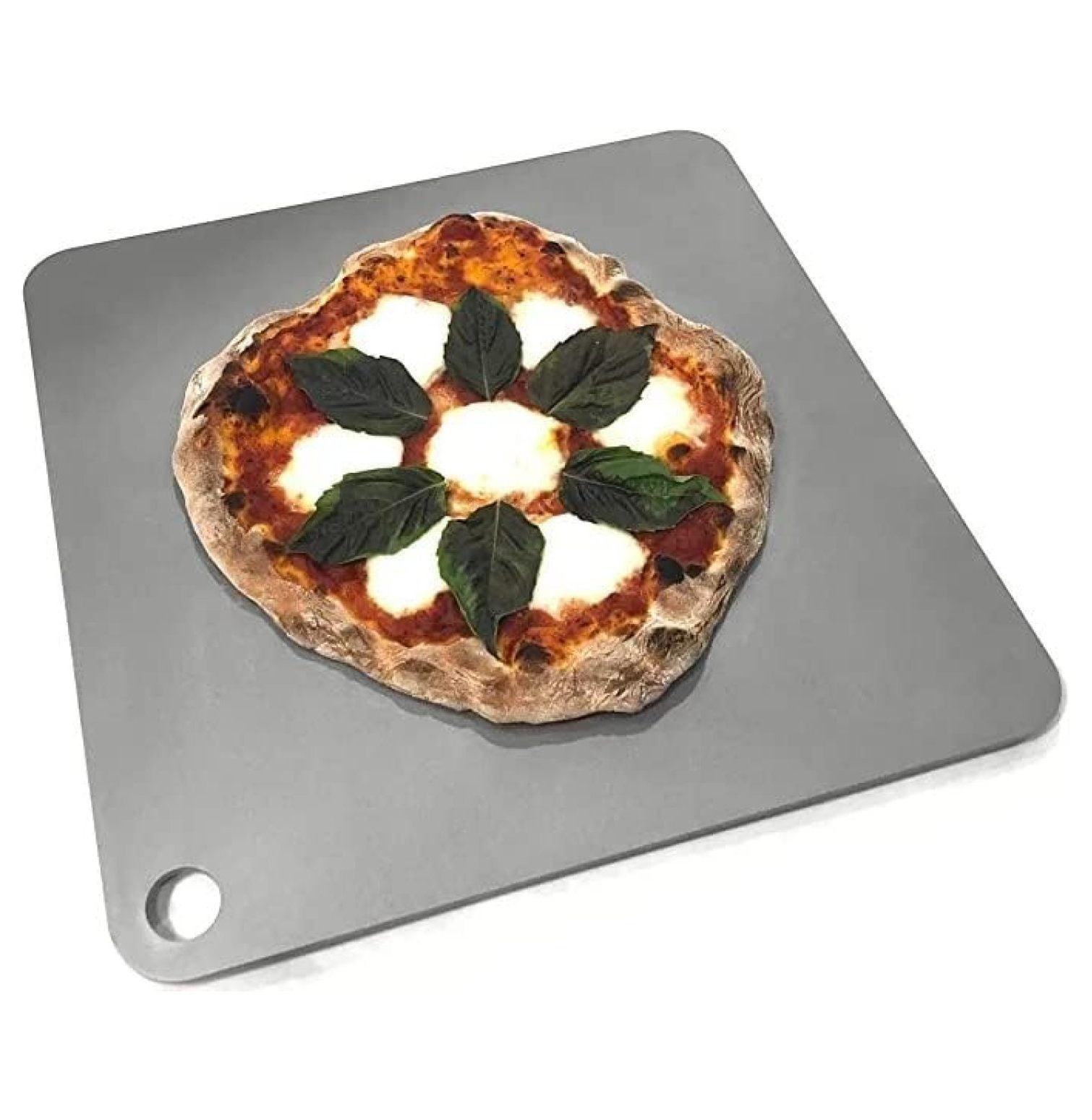 Deluxe Square Steel Pizza Plate 16"x16"