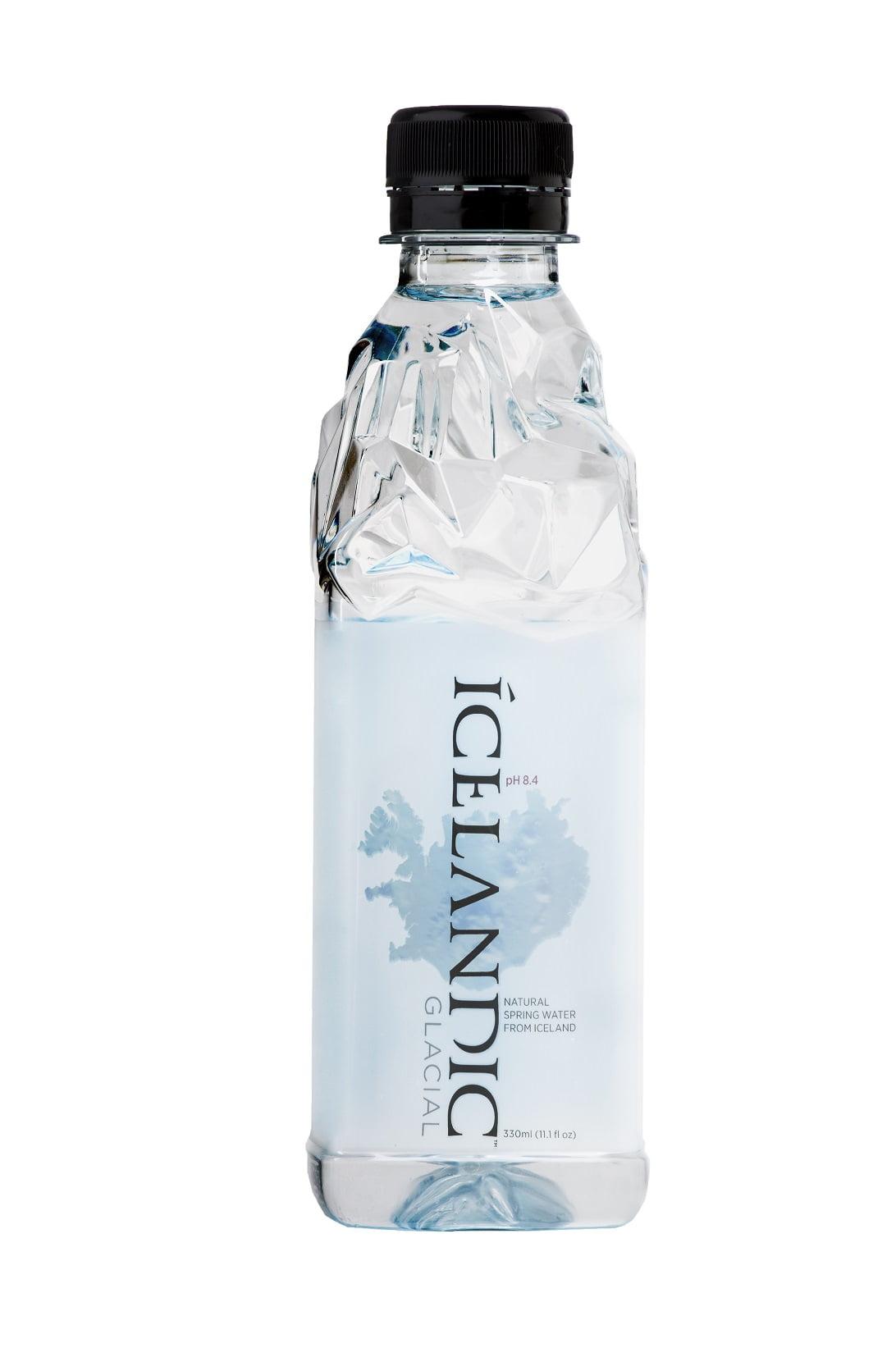 Icelandic Glacial Natural Spring Alkaline Water, 11.16 Fl Oz (30 Count)