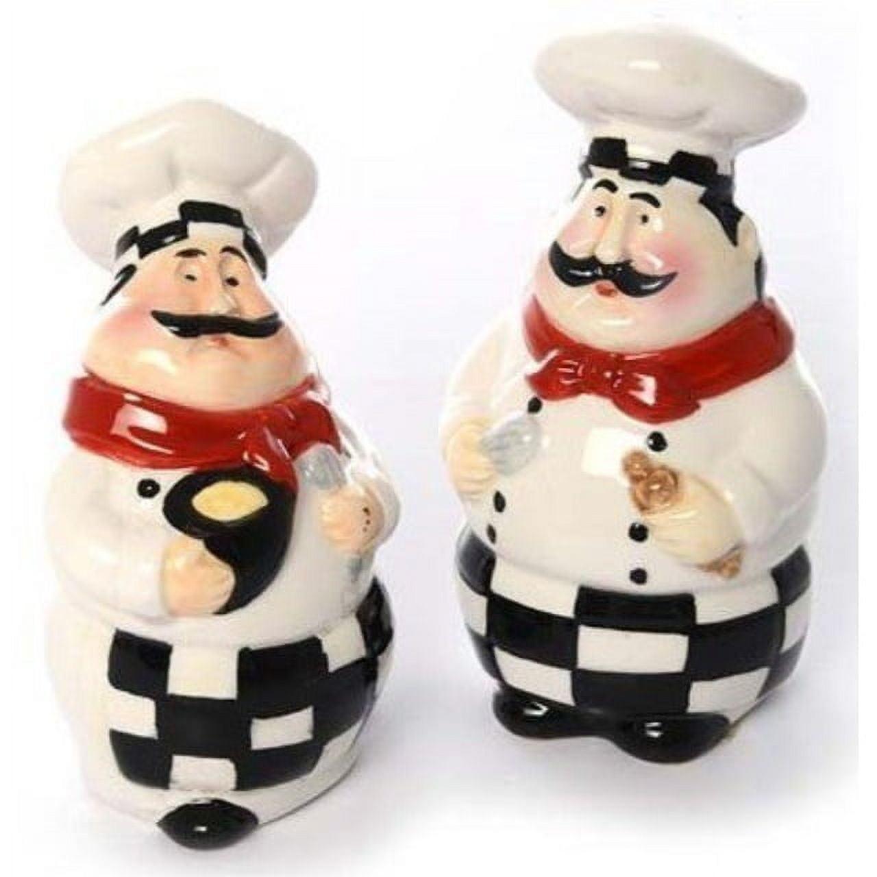 Charming Chef Ceramic Salt and Pepper Shaker Set