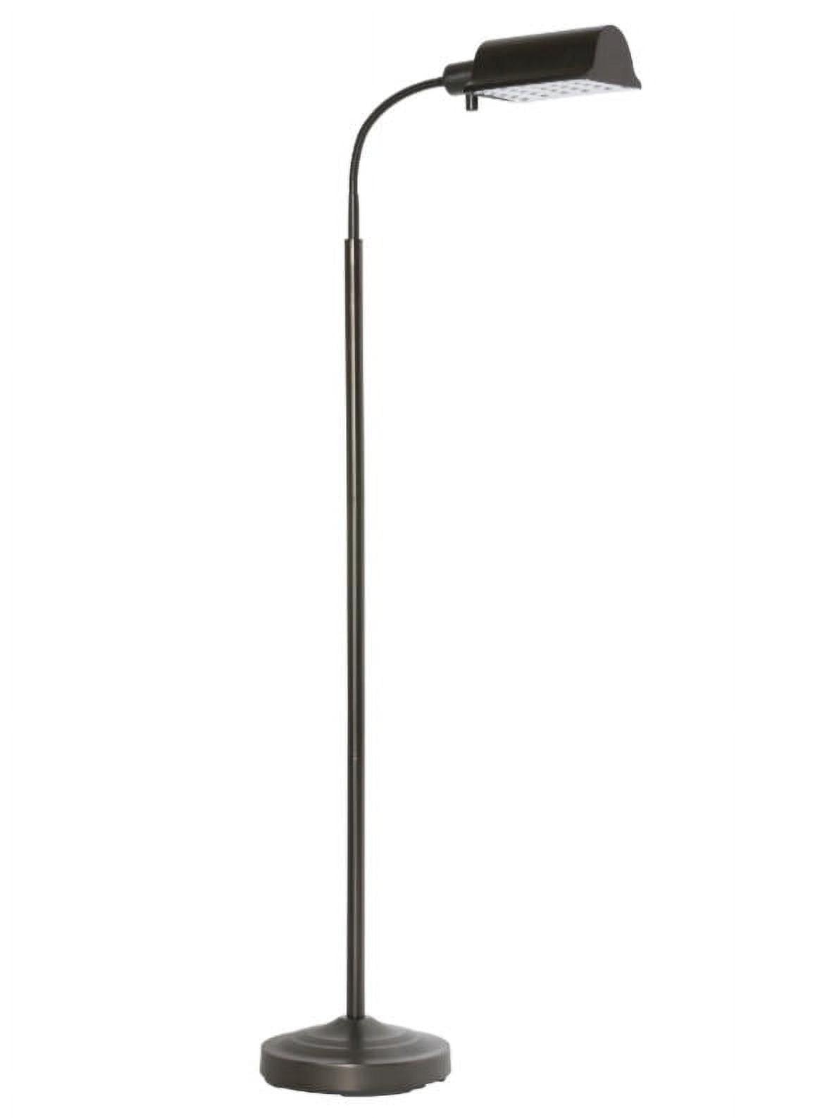 Daylight24 30-Light Traditional Floor Lamp with Brushed Nickel Shades