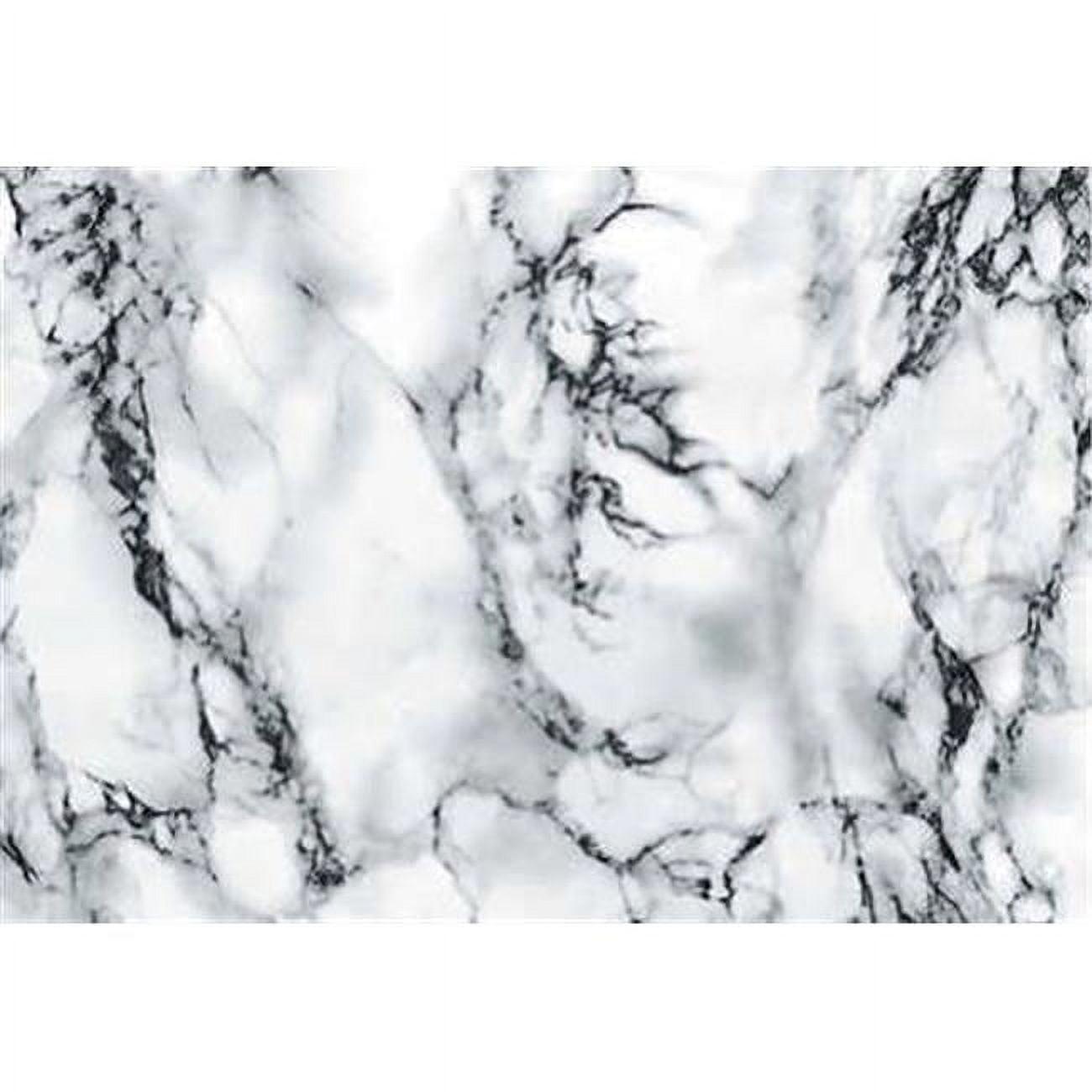 Dc-fix 346-8031 26 x 78 in. Decorative Self Adhesive Film, Marble White