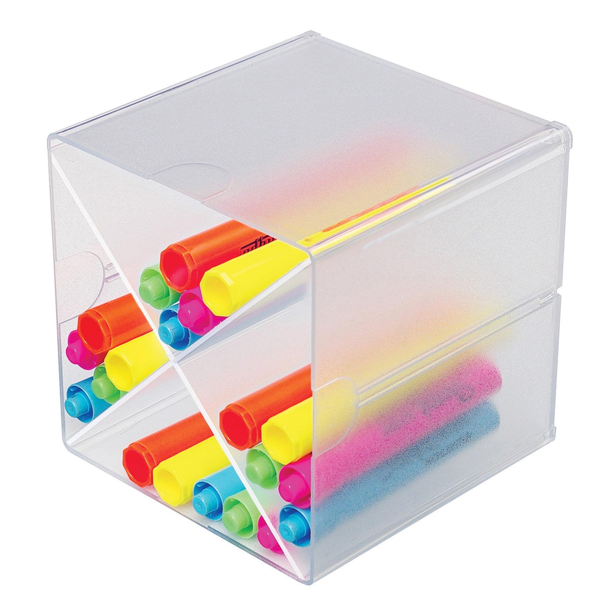 Deflect-O Corporation Plastic Stackable Desk Organizer