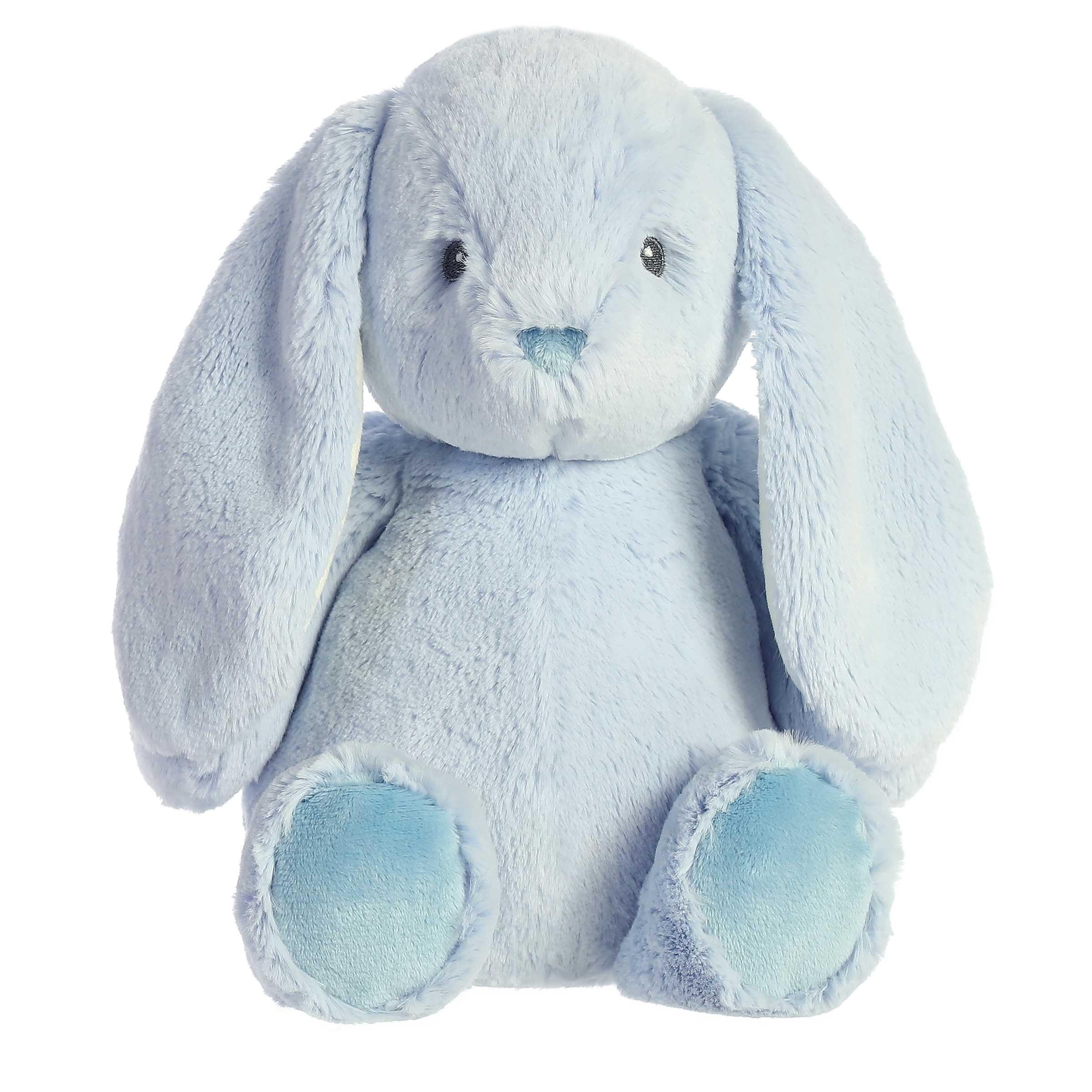 ebba Large Dewey Bunny Playful Baby Stuffed Animal Sky 12.5"